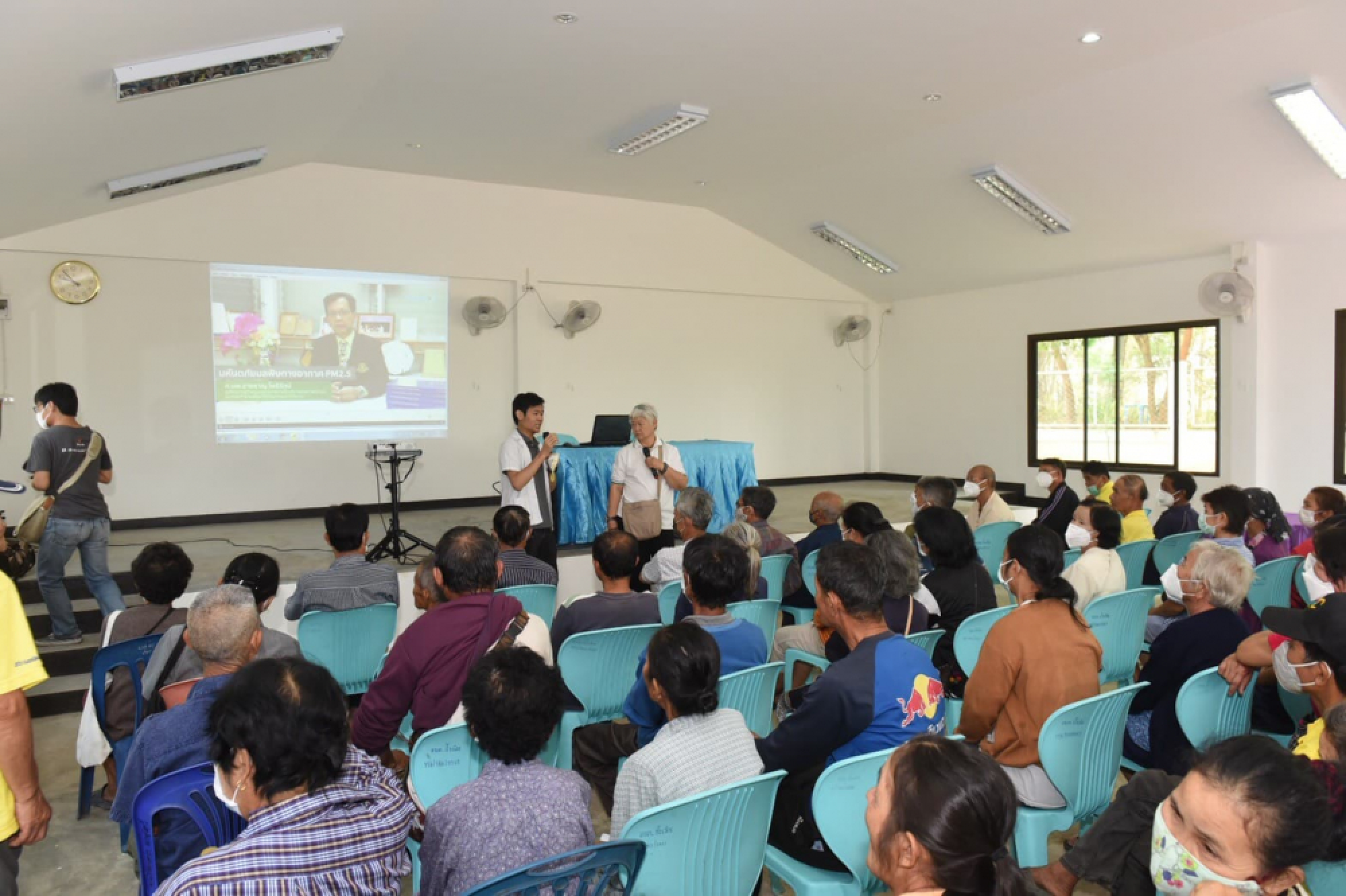 REPORT: Chiang Mai tries ‘clean rooms’ to protect vulnerable from toxic air