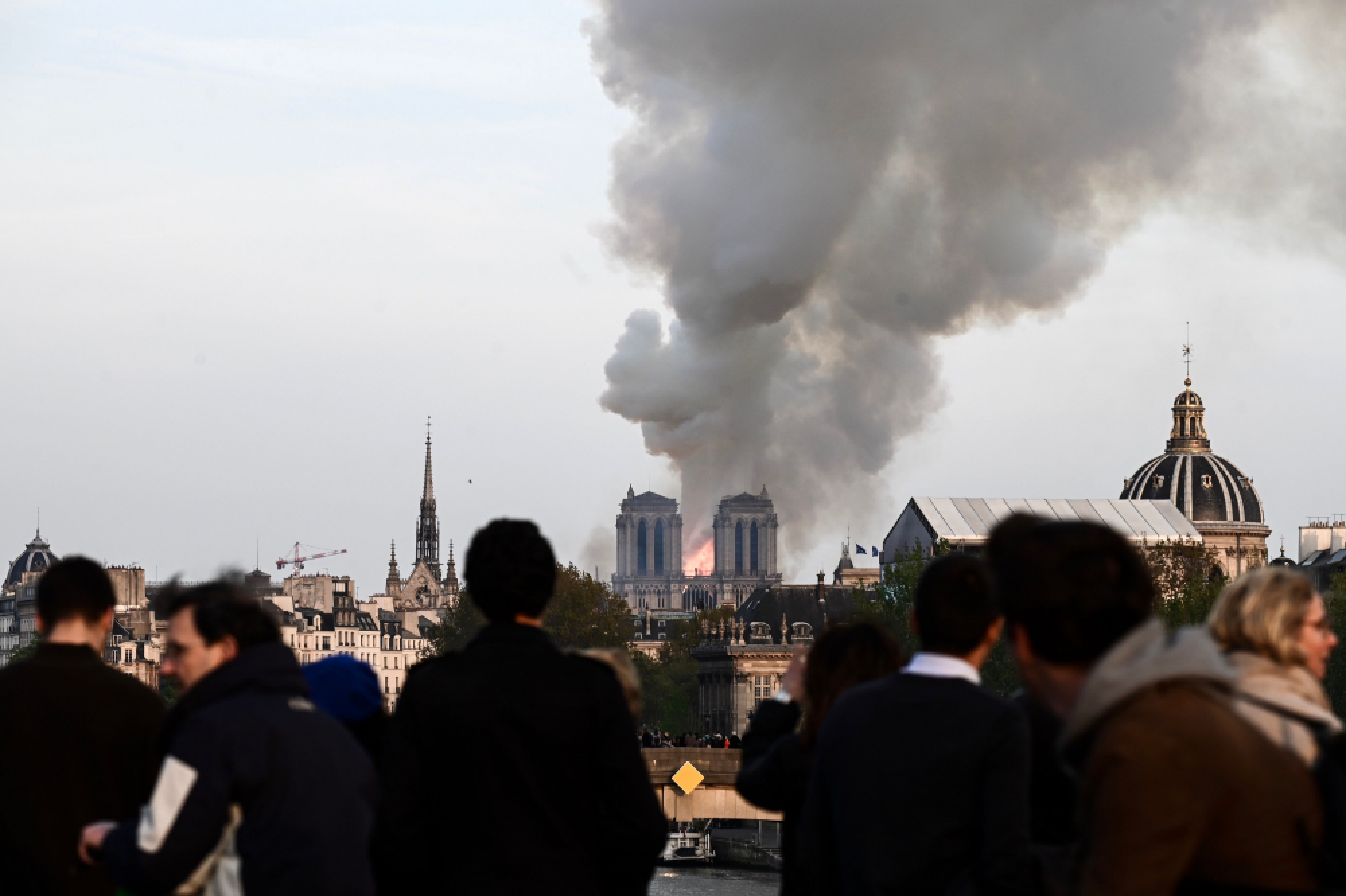 Huge fire engulfs Notre-Dame cathedral in Paris