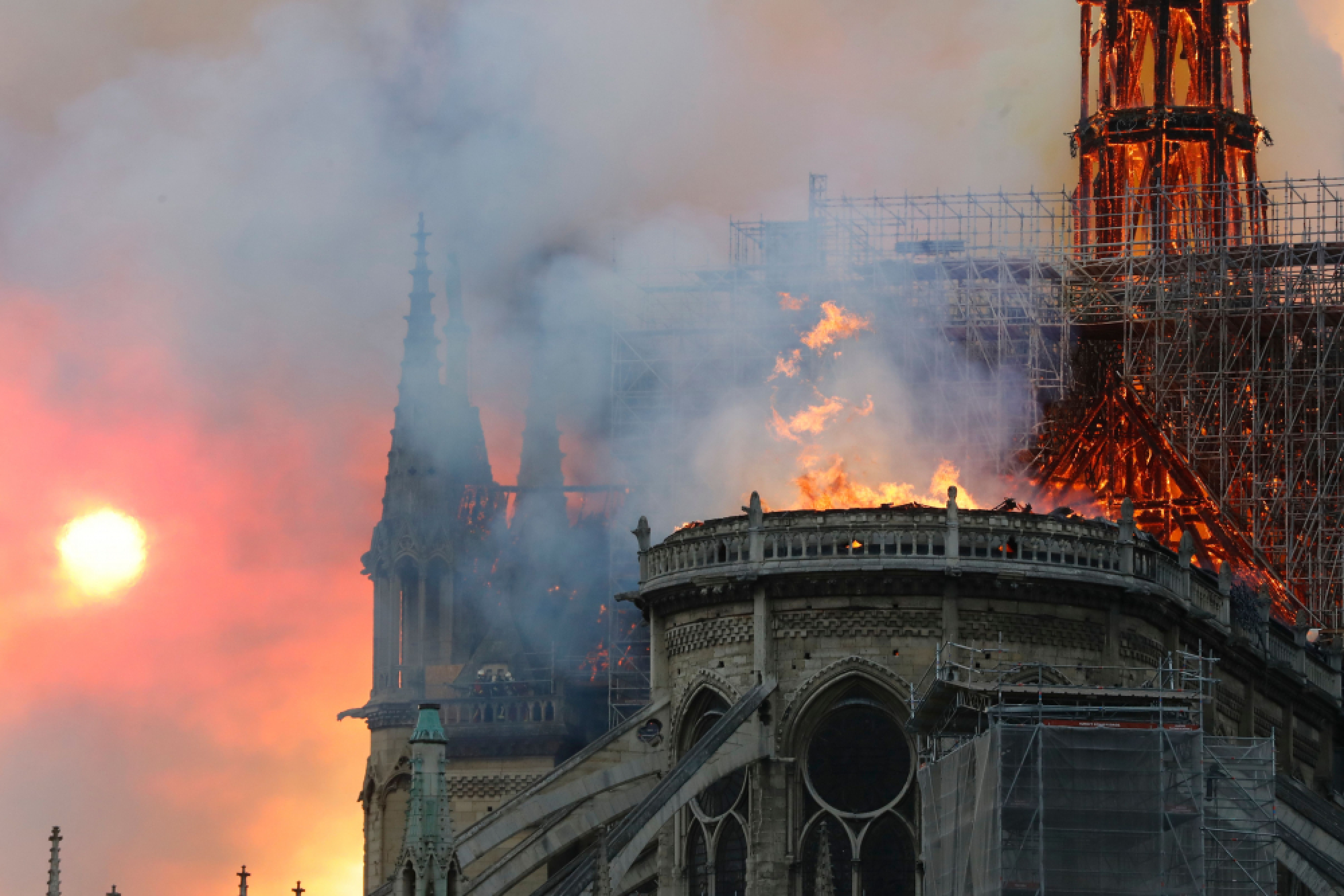 Huge fire engulfs Notre-Dame cathedral in Paris