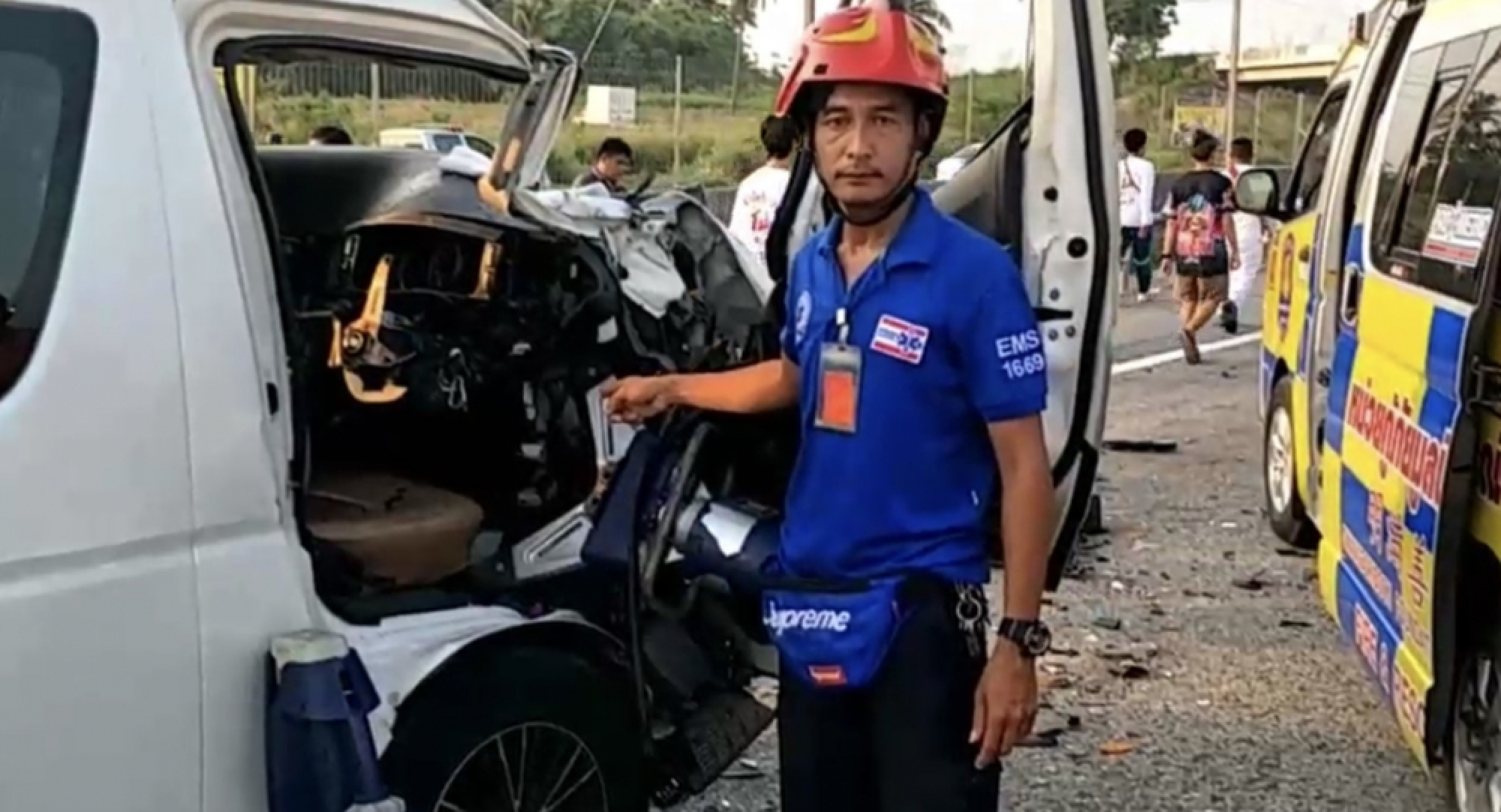 Five Indian tourists injured in motorway accident