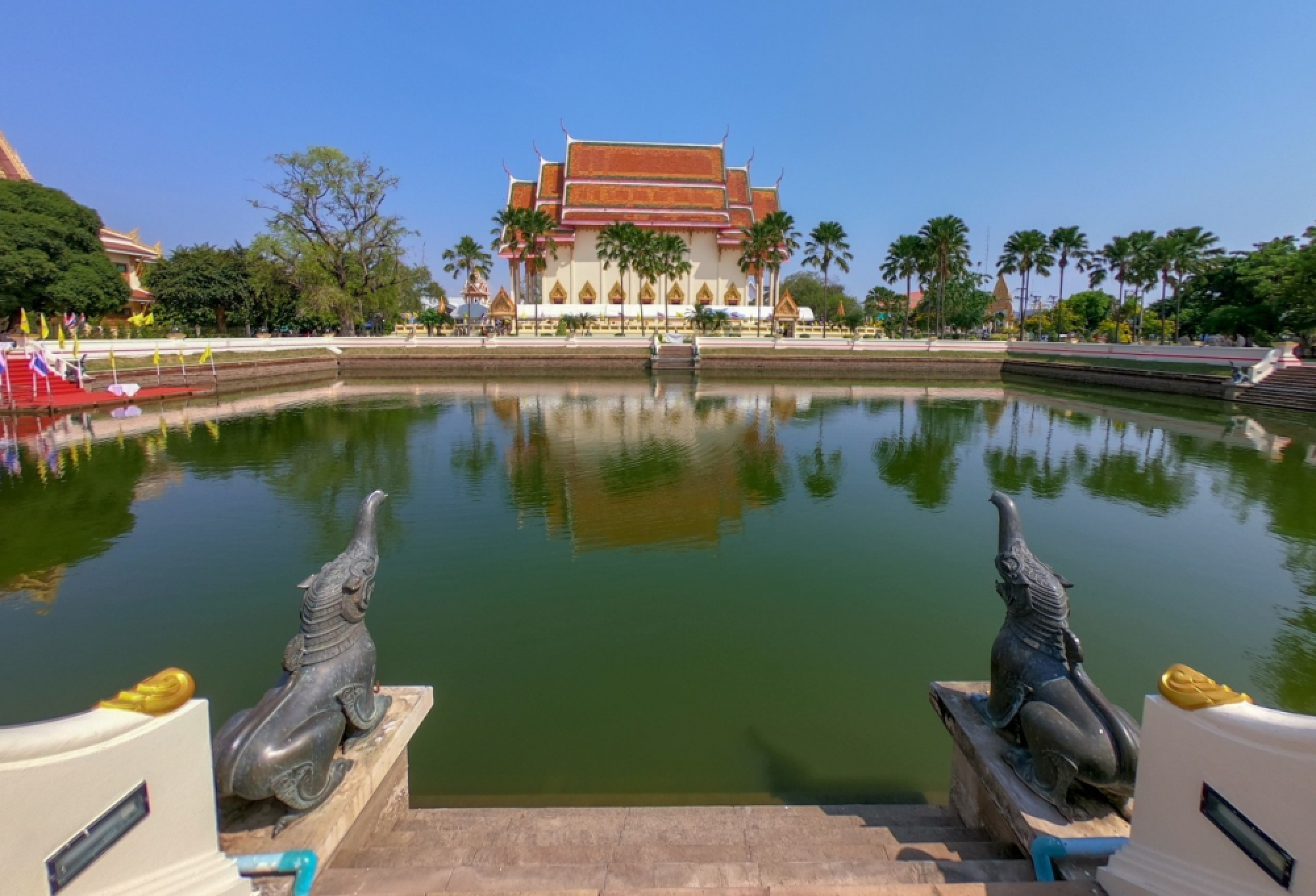 In coronation waters, divinity flows