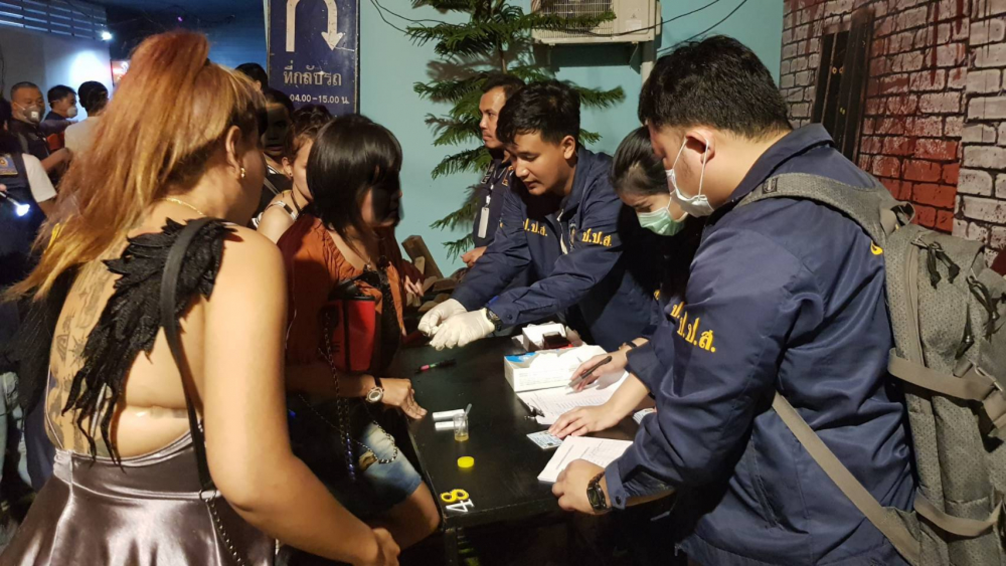 Drugs, underage drinkers found in Bangkok club raid