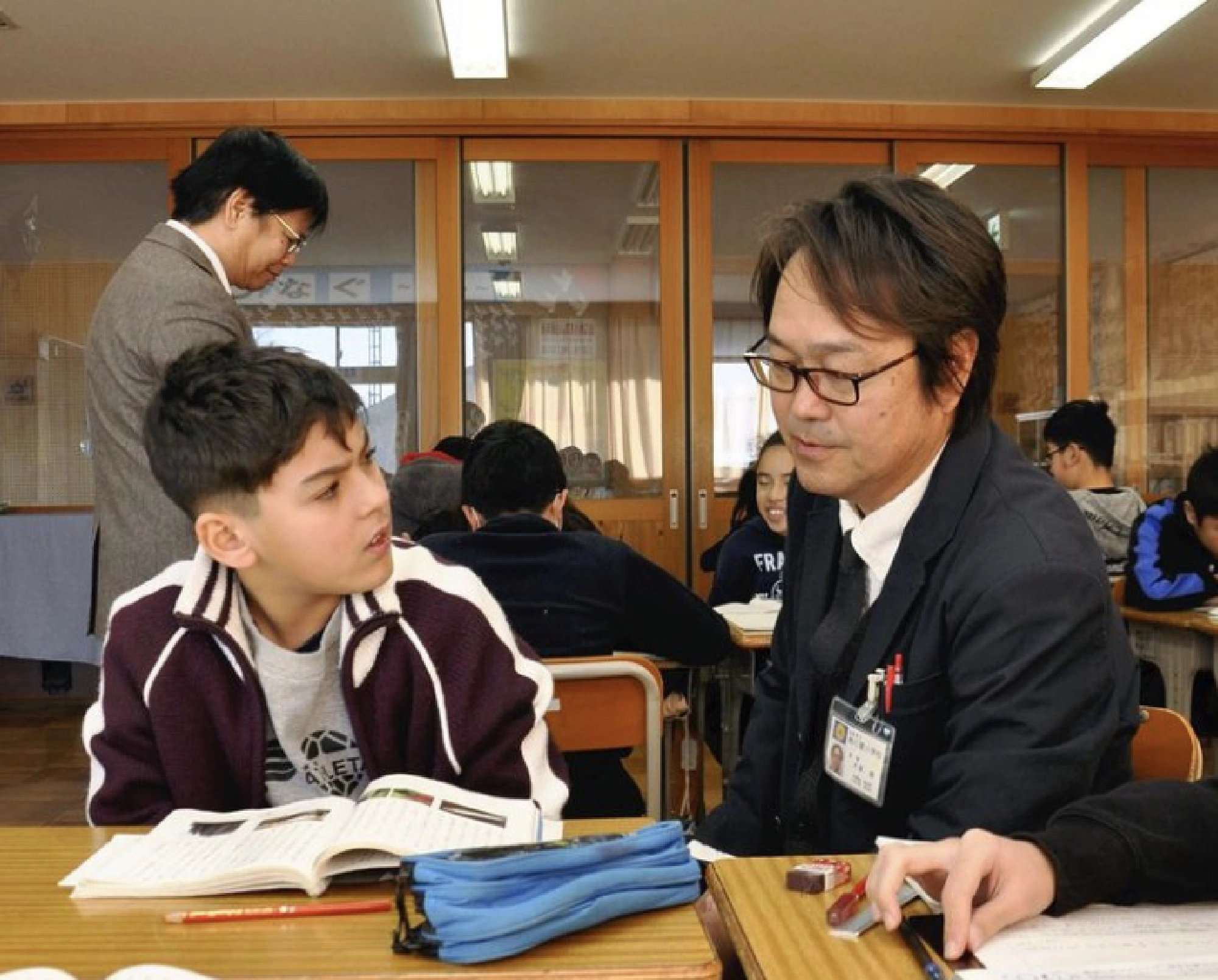 Language help for foreign students