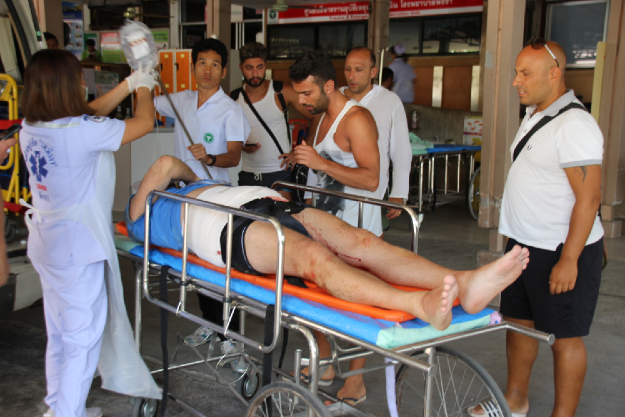 Italian tourist seriously injured in goring by bull elephant at private Phang-Nga park
