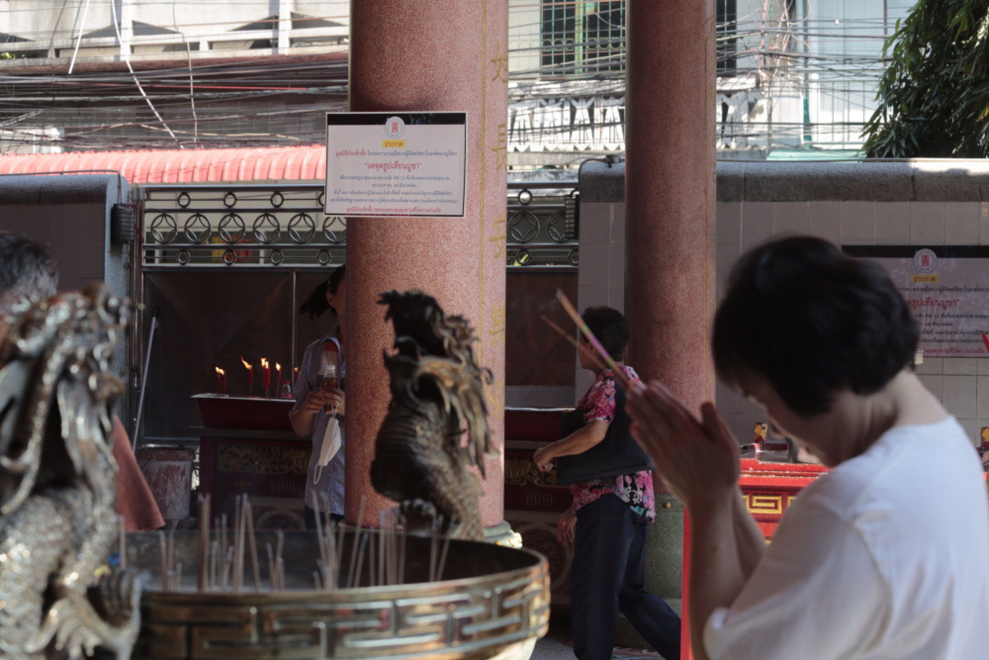 Authorities urge curbs on burning incense sticks, golden paper offerings for Year of the Pig