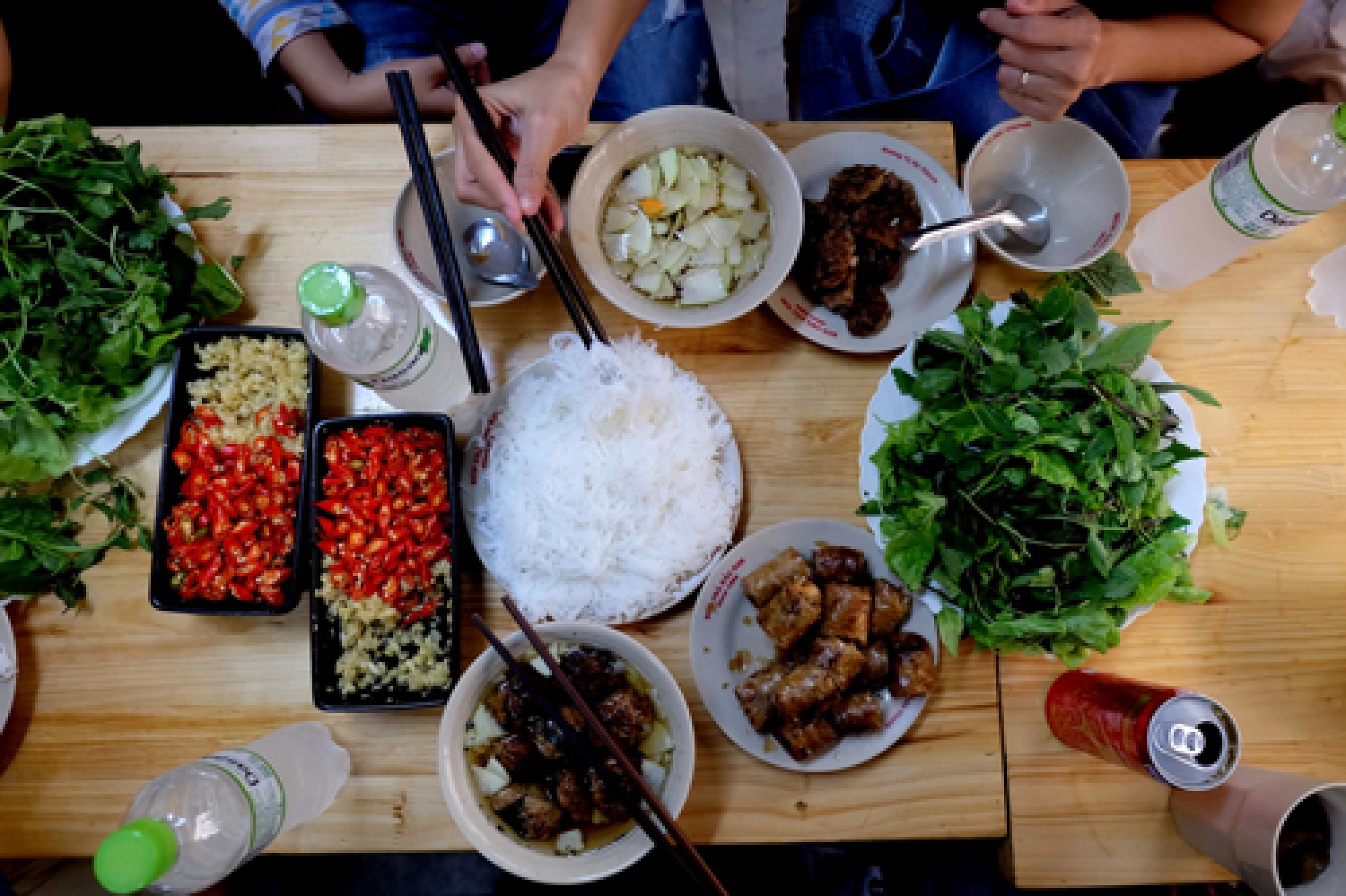 A jog through Hanoi with great food