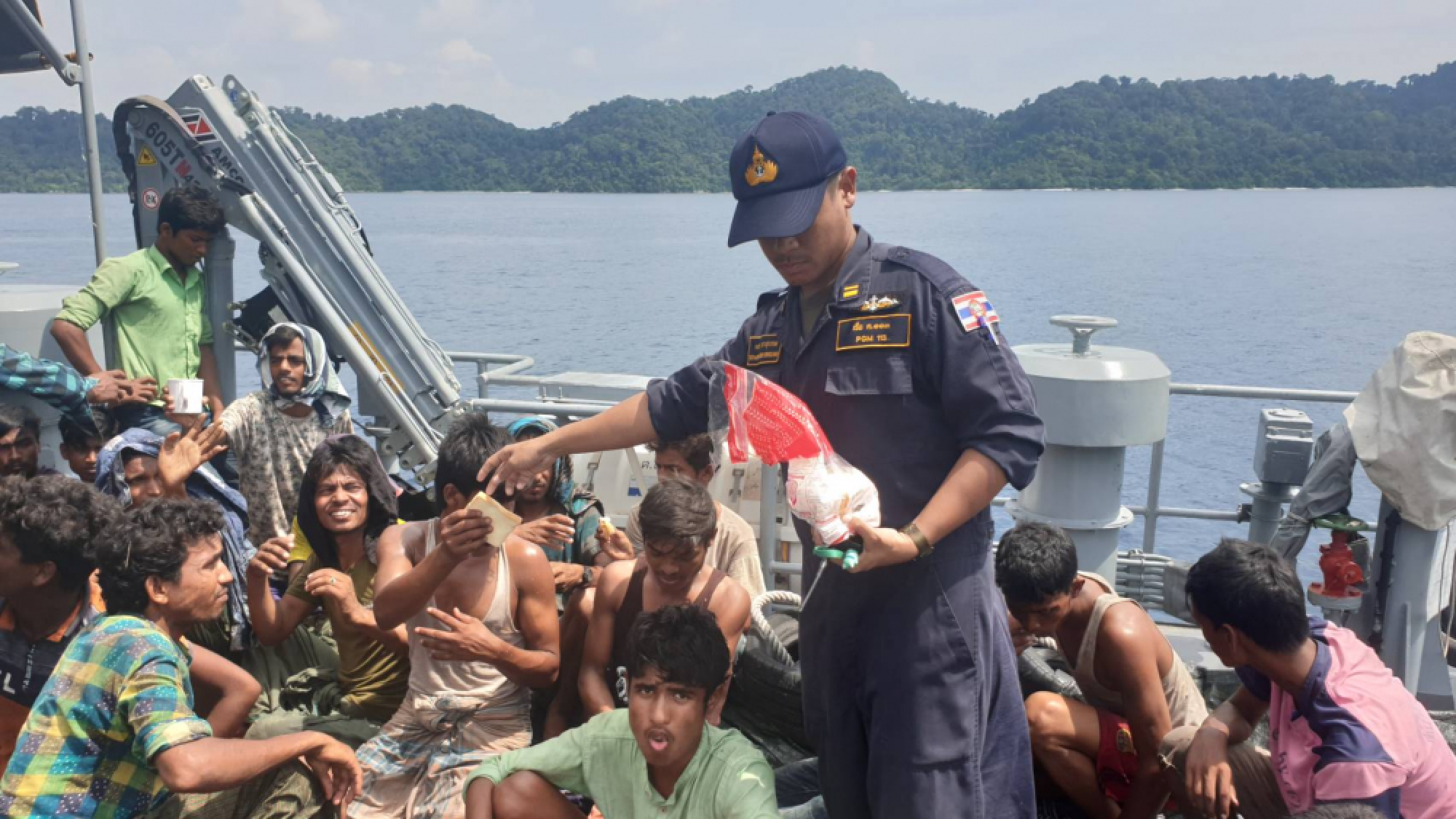 Boat captain says he was paid to take 65 Rohingya to Malaysia