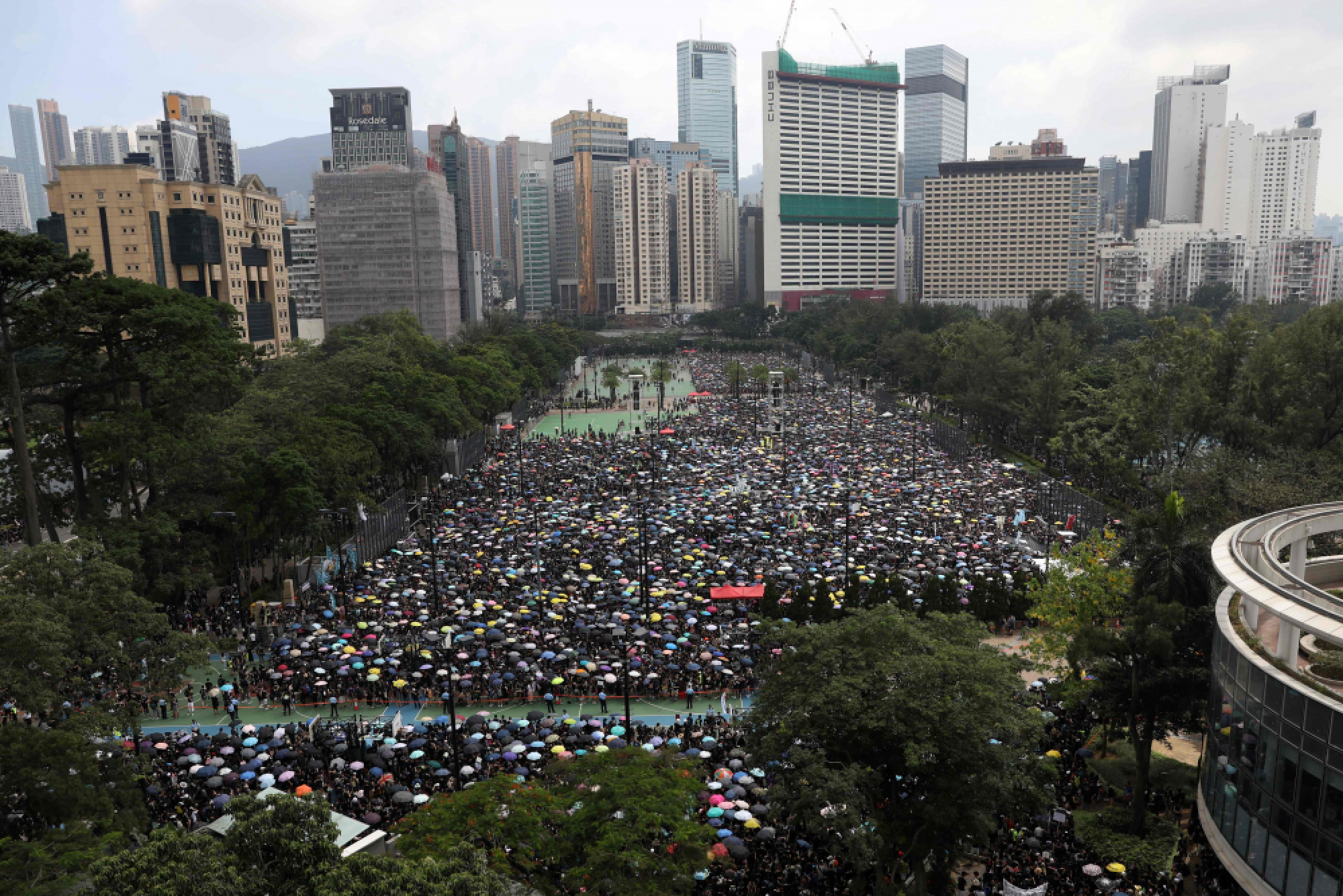 Huge Hong Kong rally kicks off as public anger boils