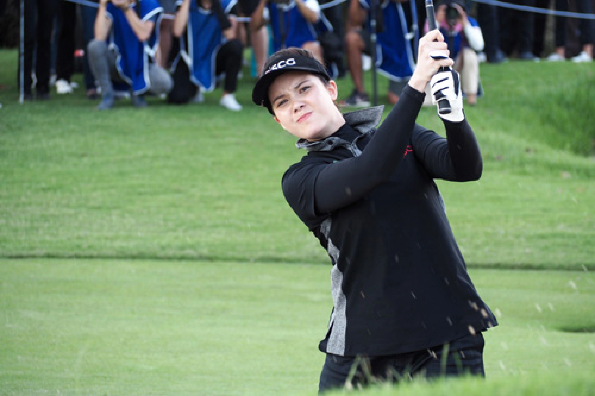 Tough climb to the top