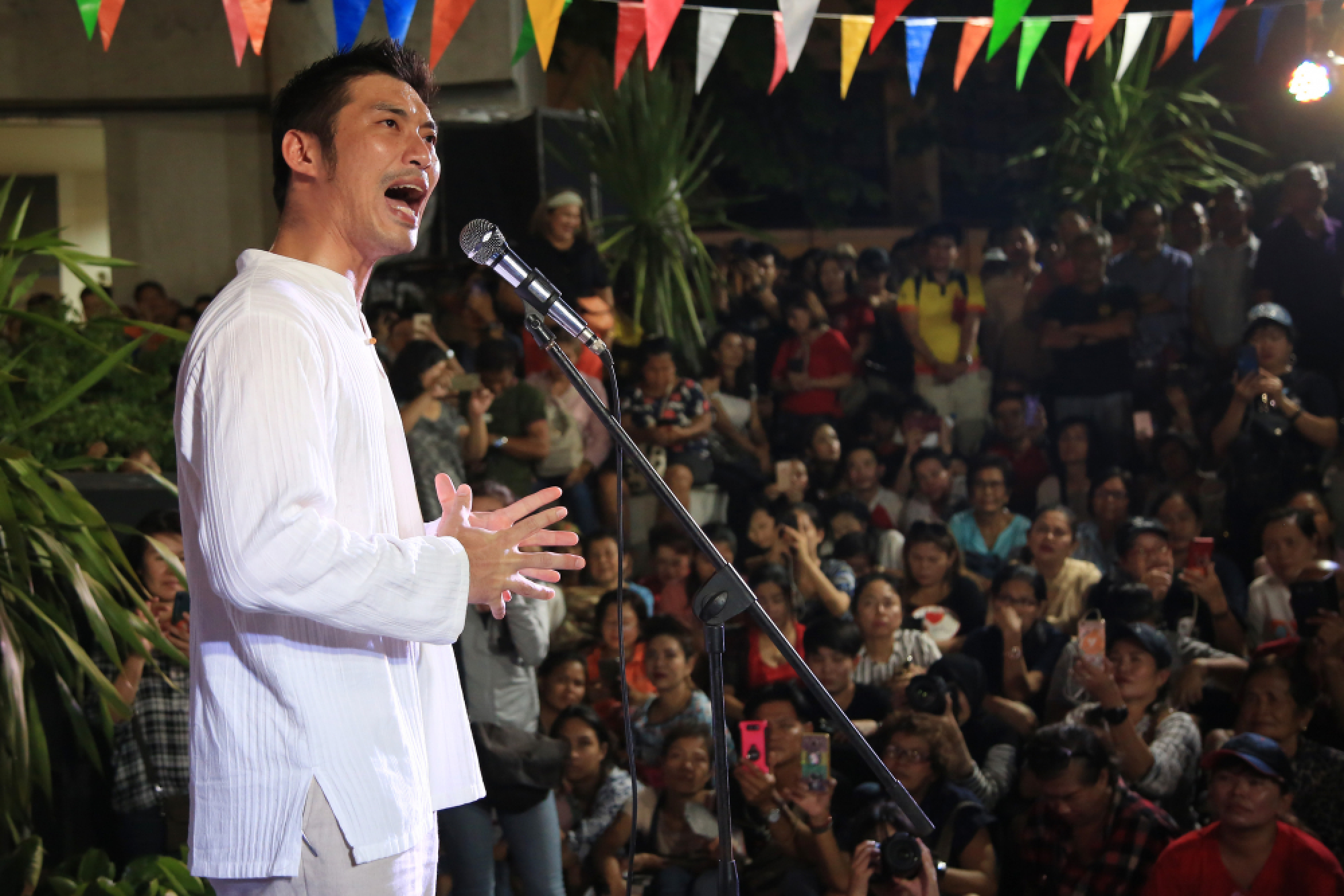 Concert held to support Ja New after anti-junta activist assaulted again
