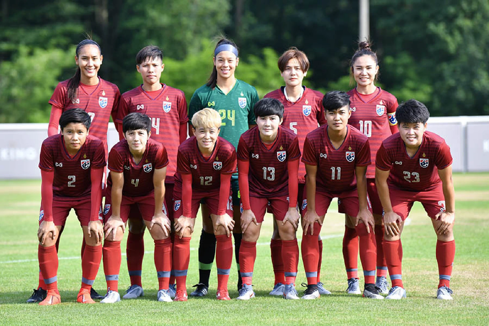 Thailand score first win in  World Cup warm-up