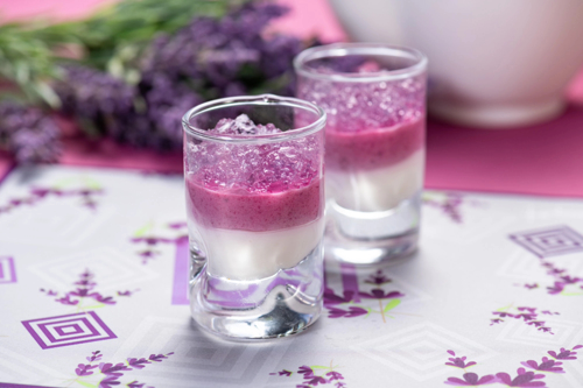 Nibbling on luscious lavender