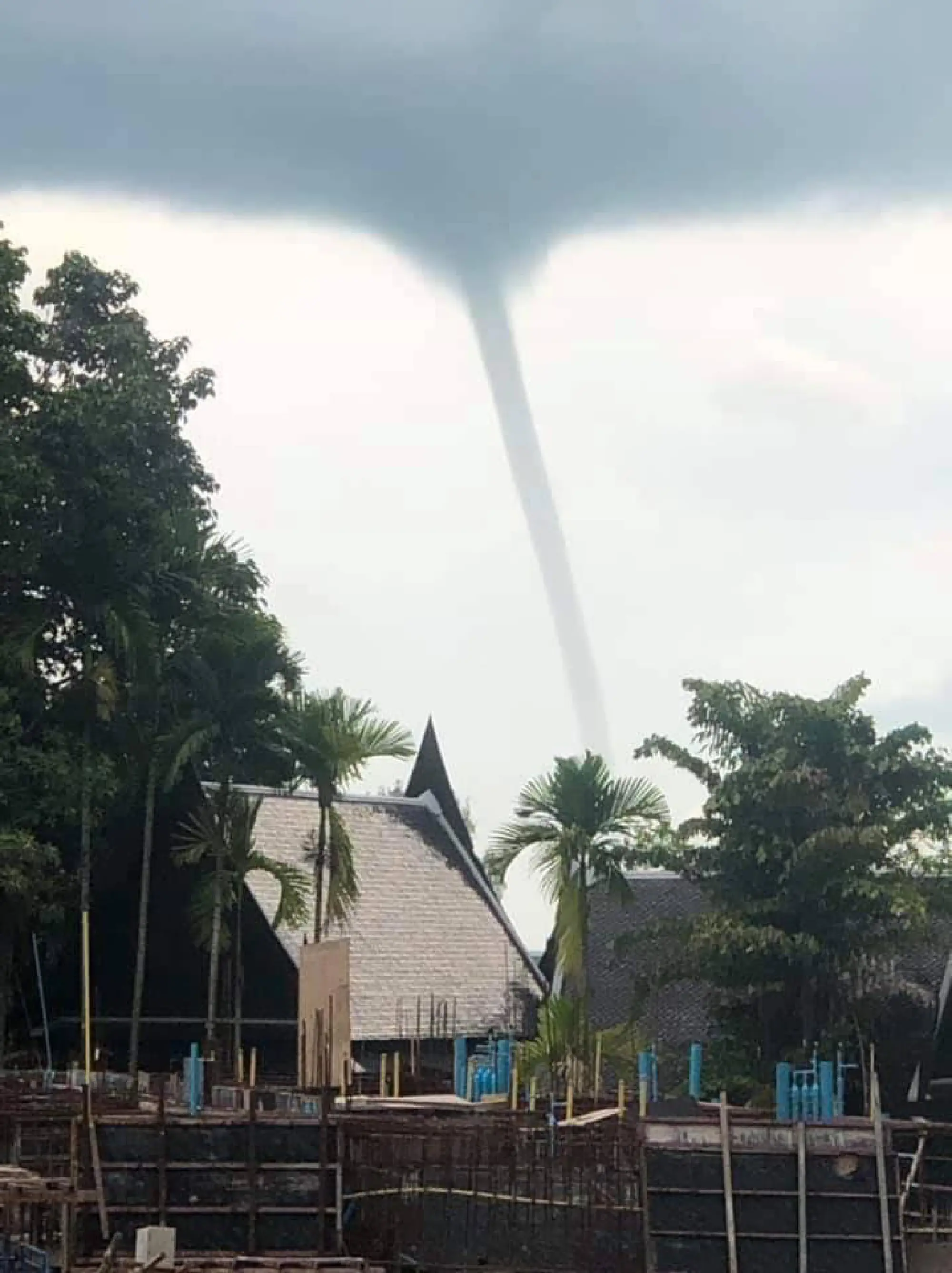 Two waterspouts spotted in Krabi