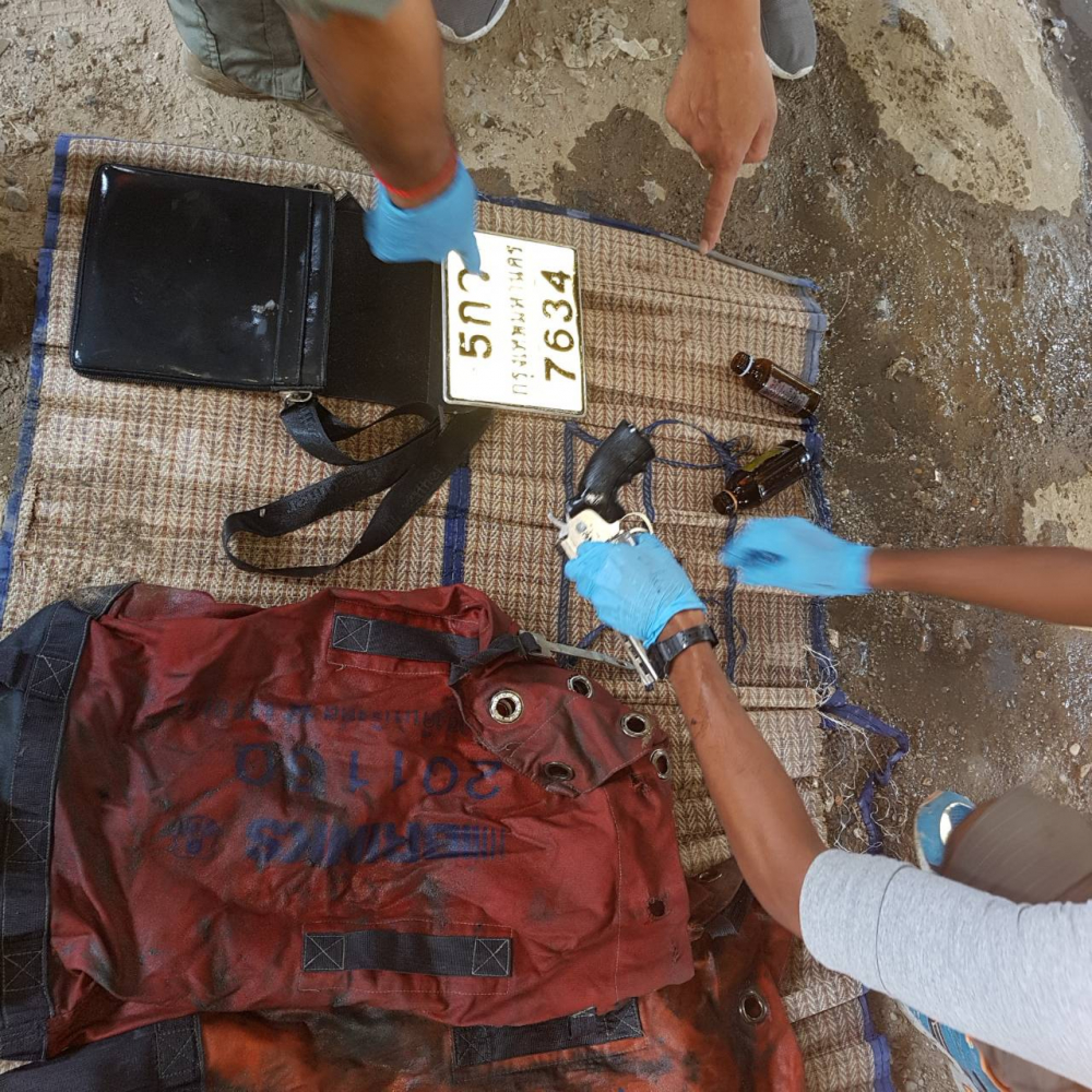 Teenage suspect re-enacts money-truck robberies