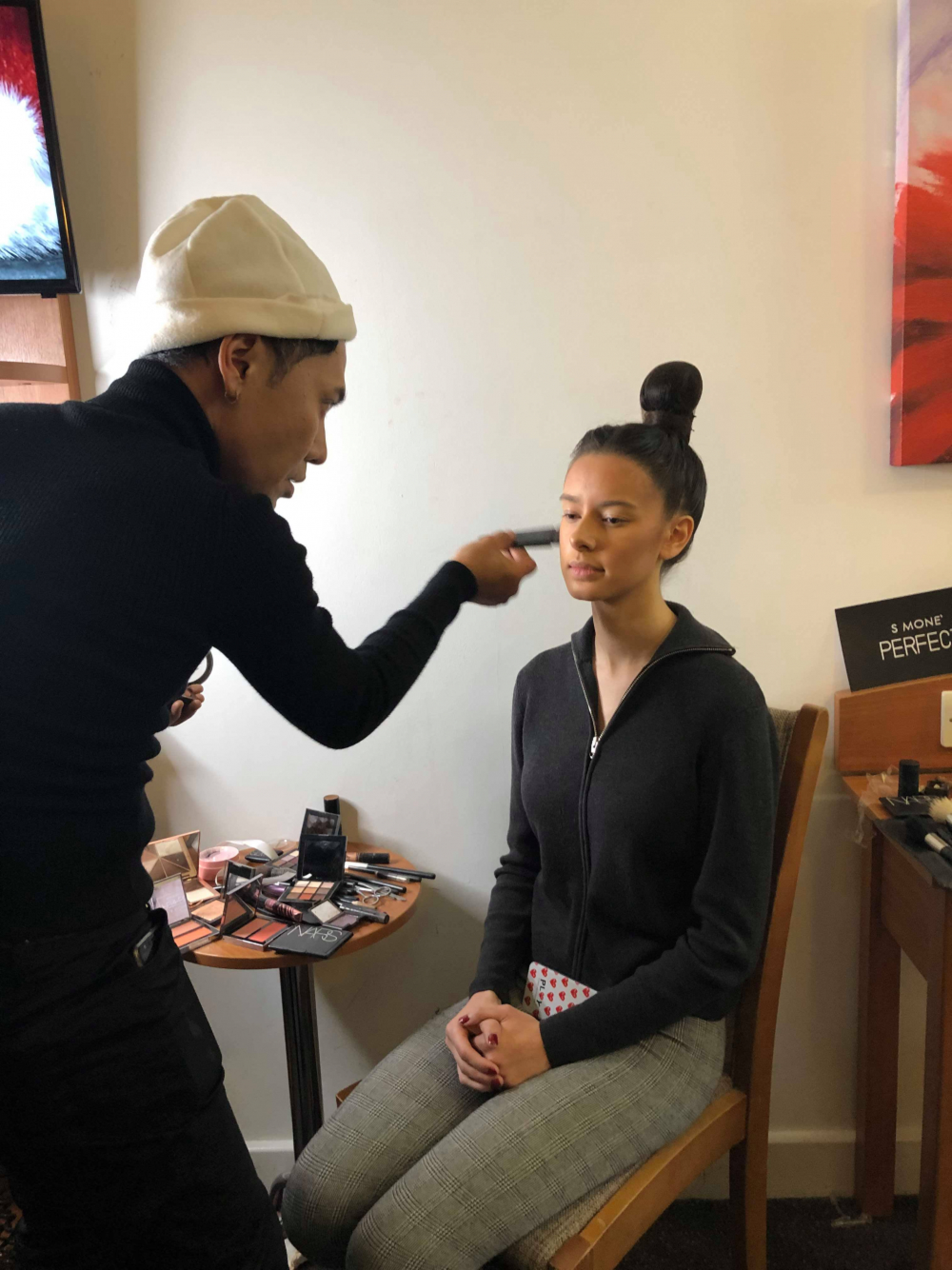 Dressed like a heroien