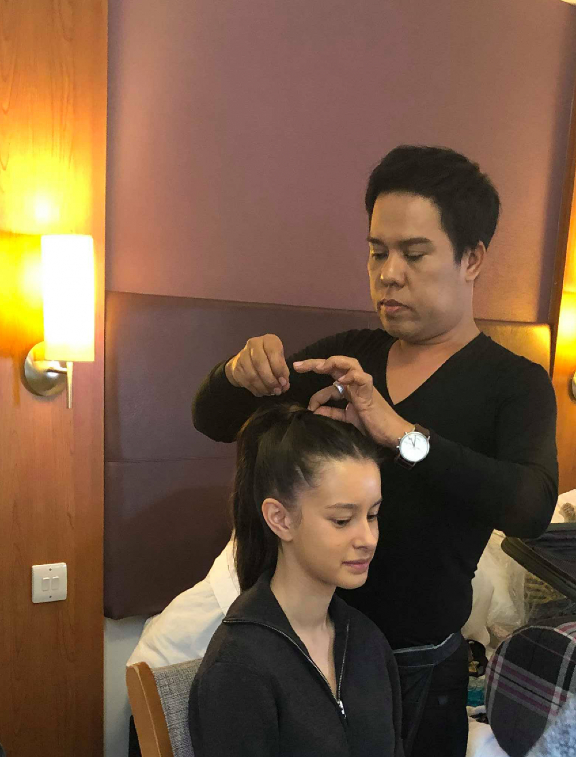 Dressed like a heroien