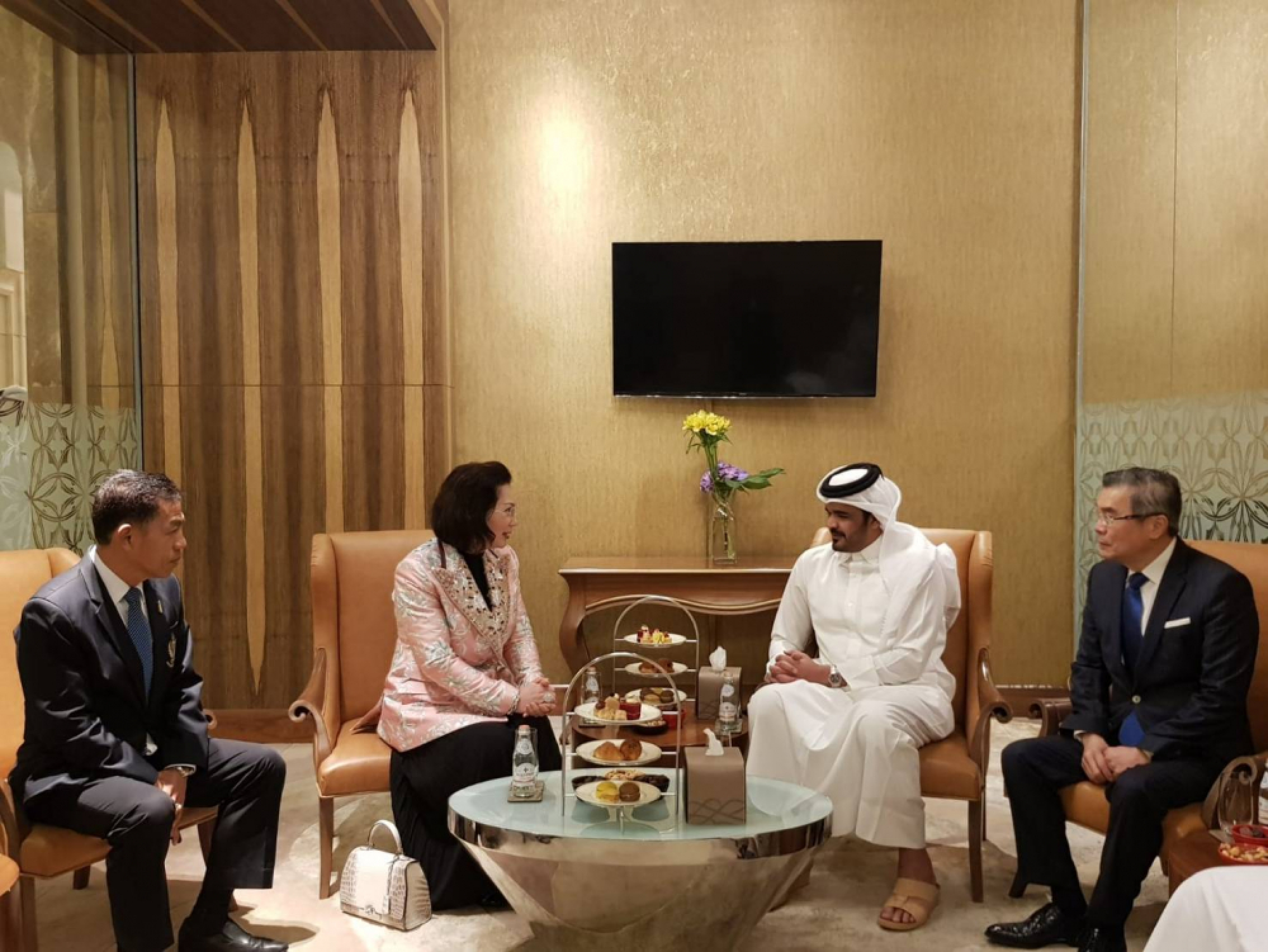 Khungying Patama attend  QOC's 40th Anniversary celebration