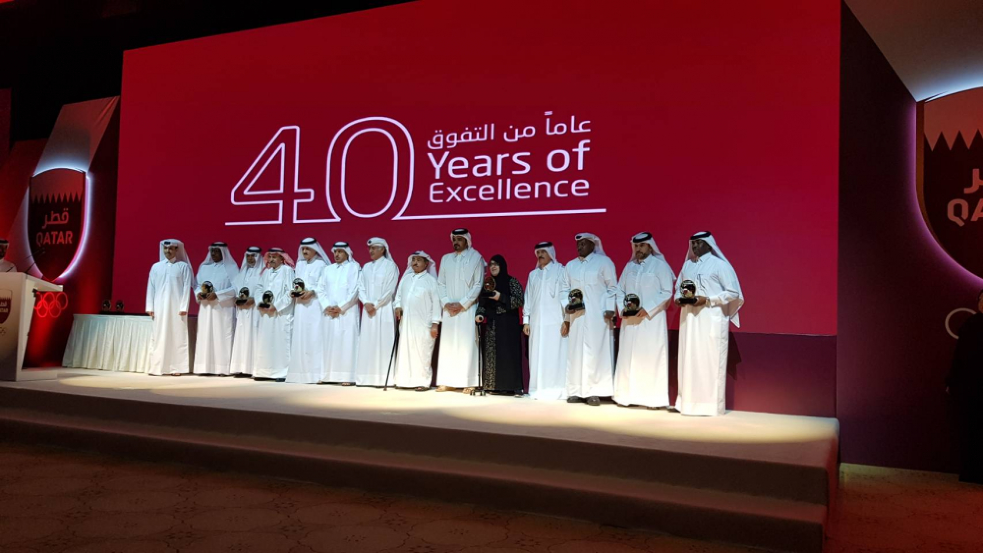 Khungying Patama attend  QOC's 40th Anniversary celebration