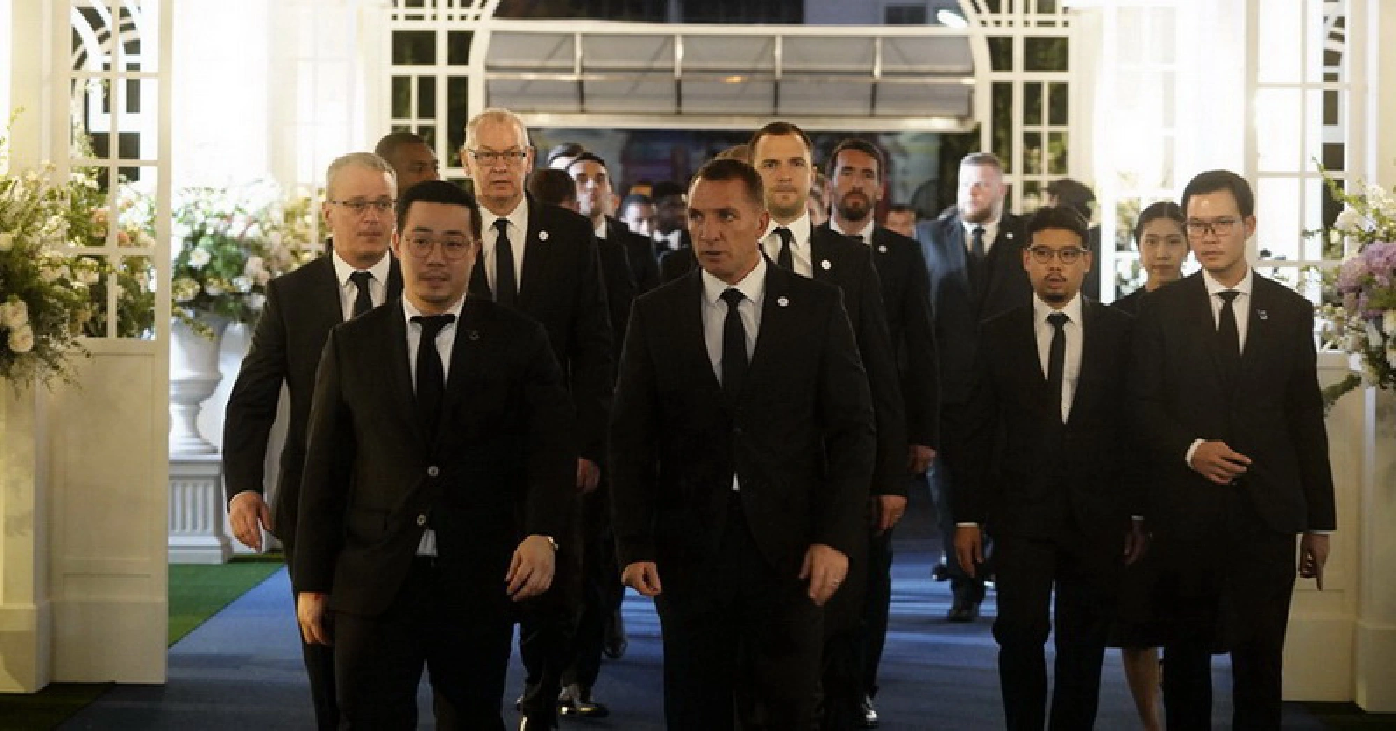 Vichai cremation arrivals