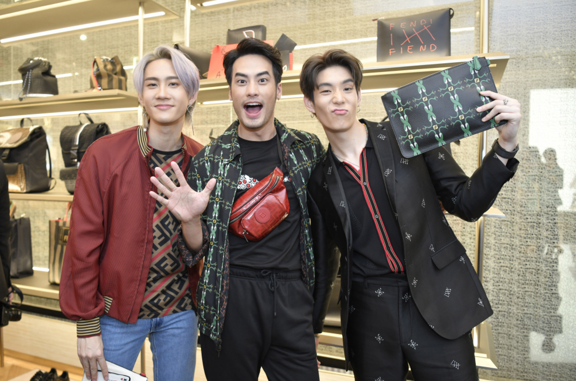 In Fendi and loving it