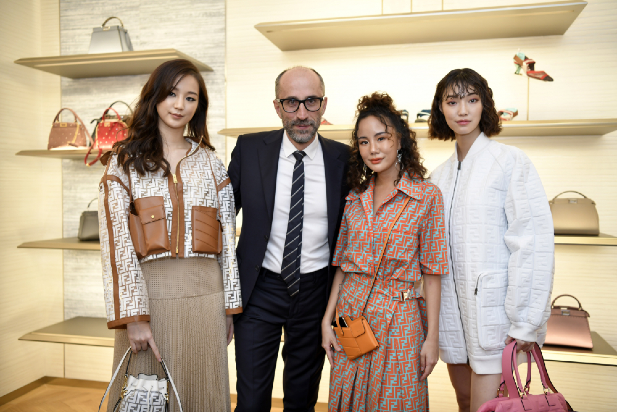 In Fendi and loving it