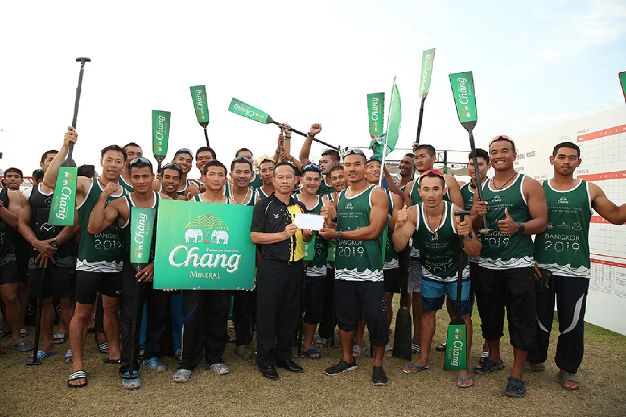 Royal Thai Navy Seals Paddle to Victory at  King’s Cup Elephant Boat Race