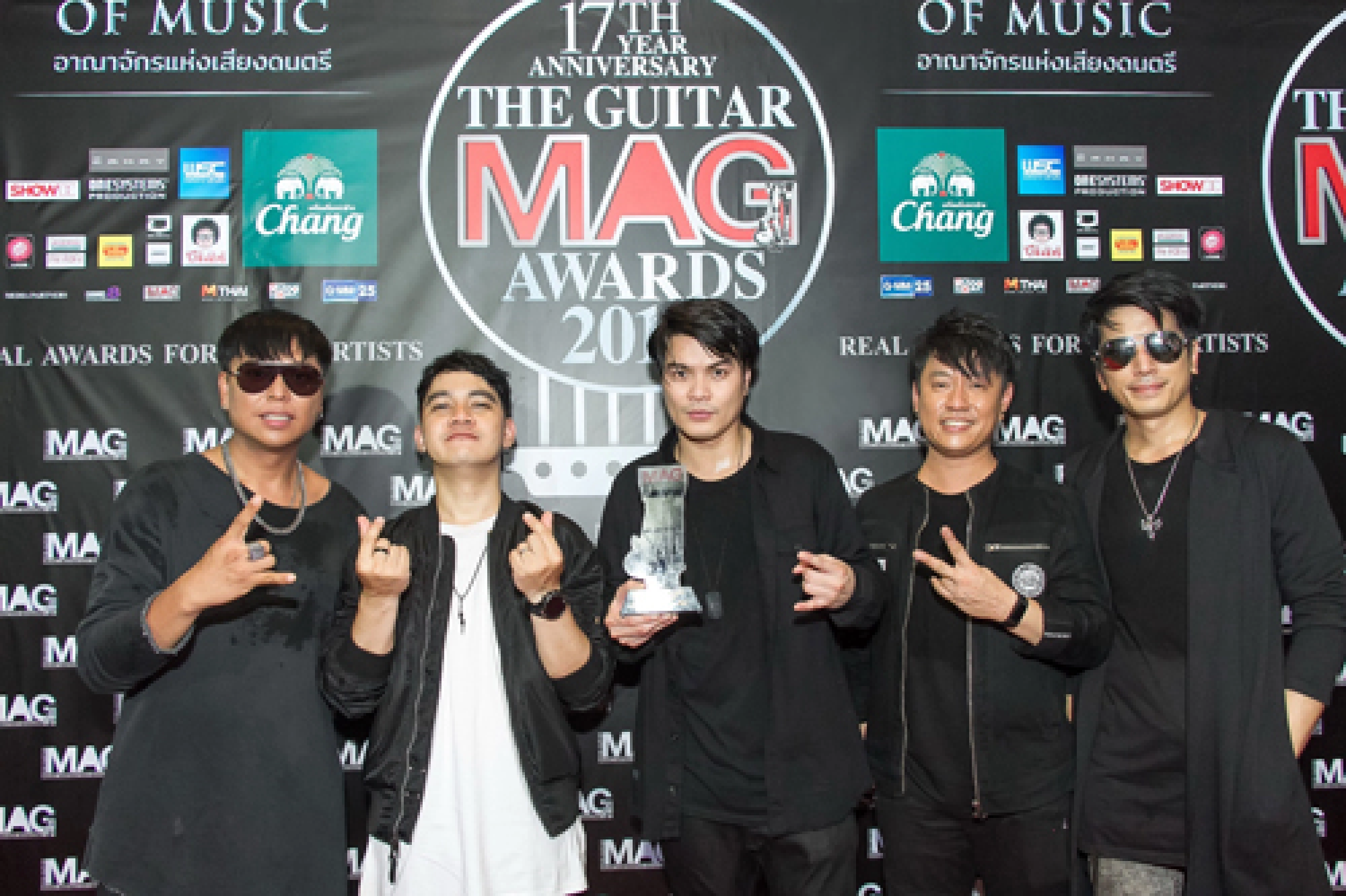 Music gets it winners