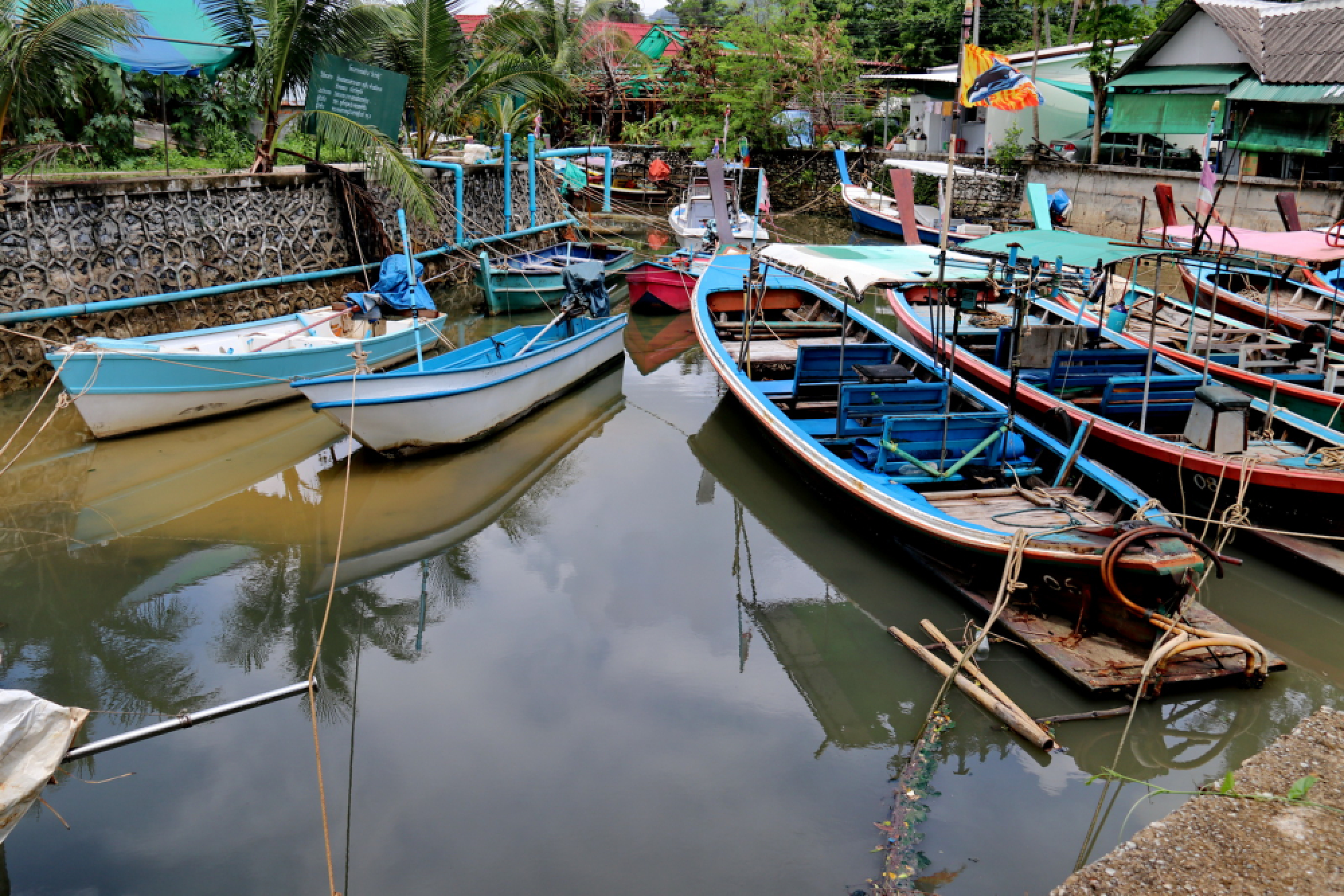 Bang Tao Canal cleaner for now, businesses to be checked for wastewater pollution