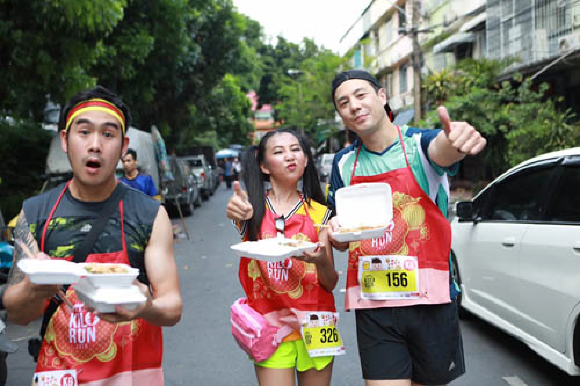 Running to eat, eating to run