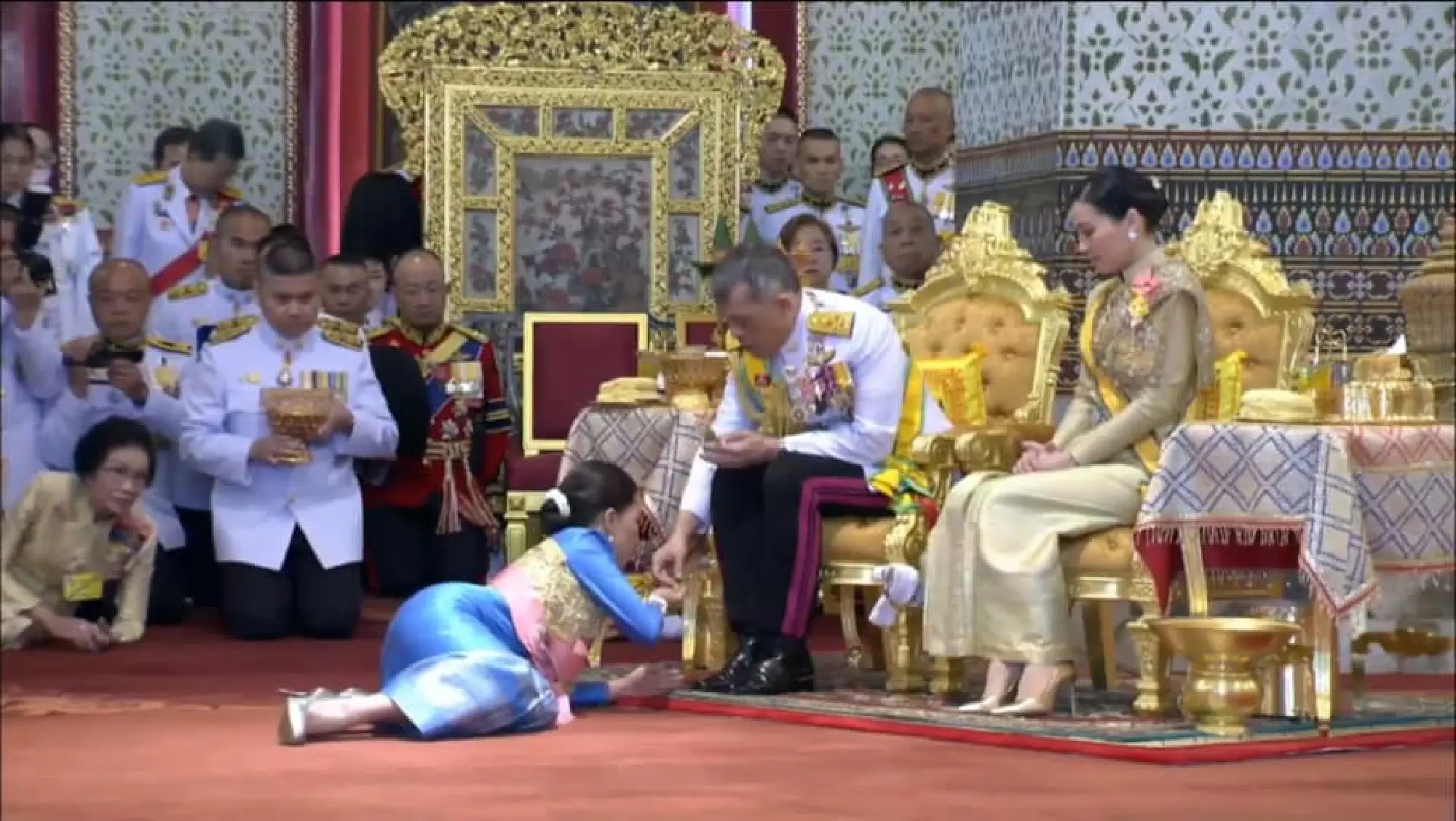 New titles for former king and his queen