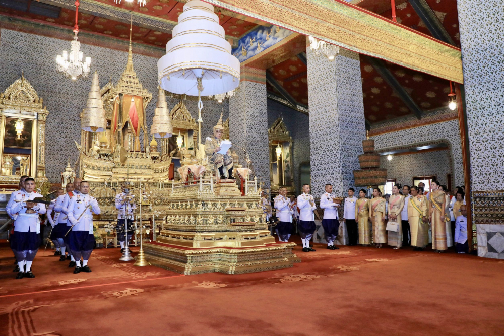 Monarch urges people to uphold country’s stability