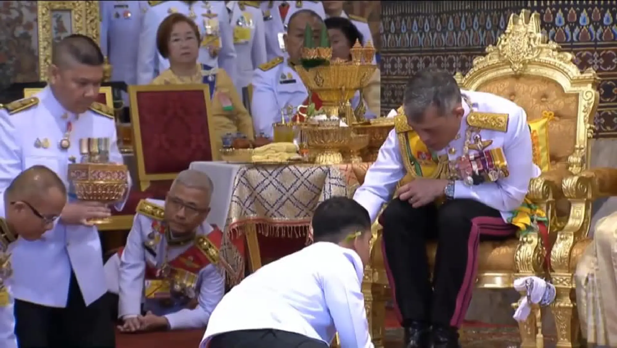 New titles for former king and his queen