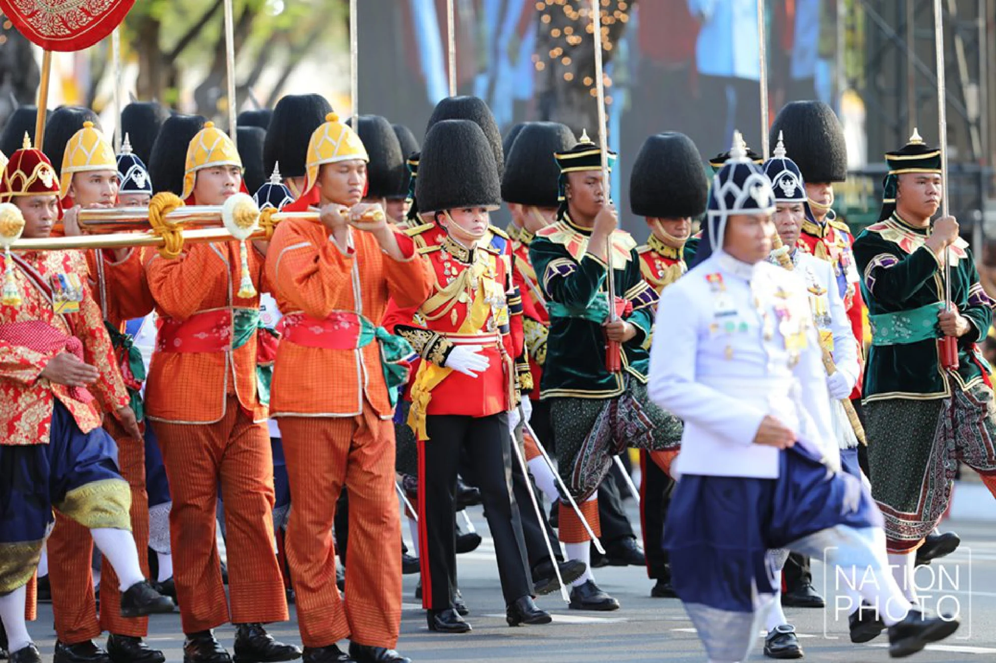 Tradition honoured with elaborate royal procession