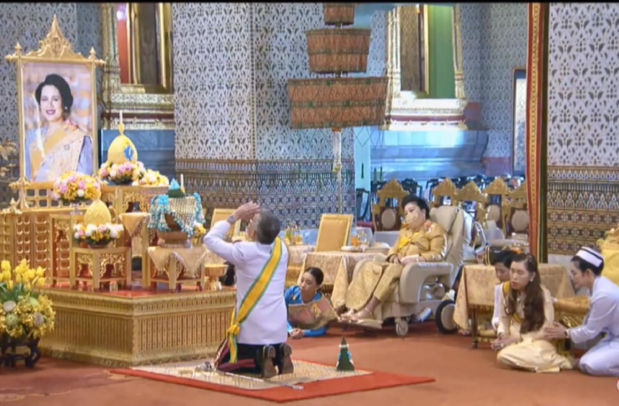 New titles for former king and his queen