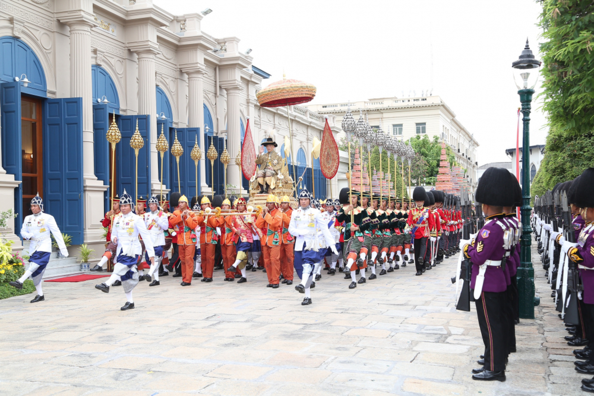 Monarch urges people to uphold country’s stability