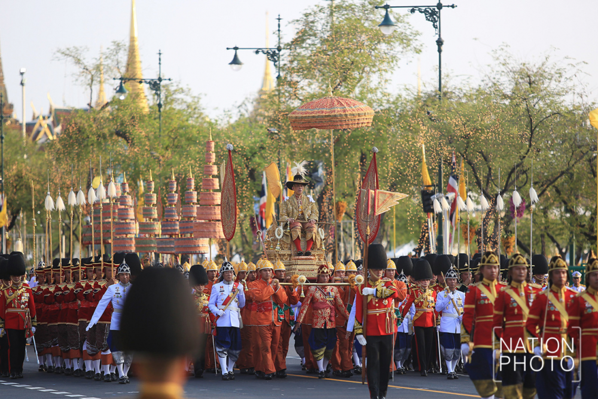 PHOTOS: Post-coronation processions wraps after 7 hours