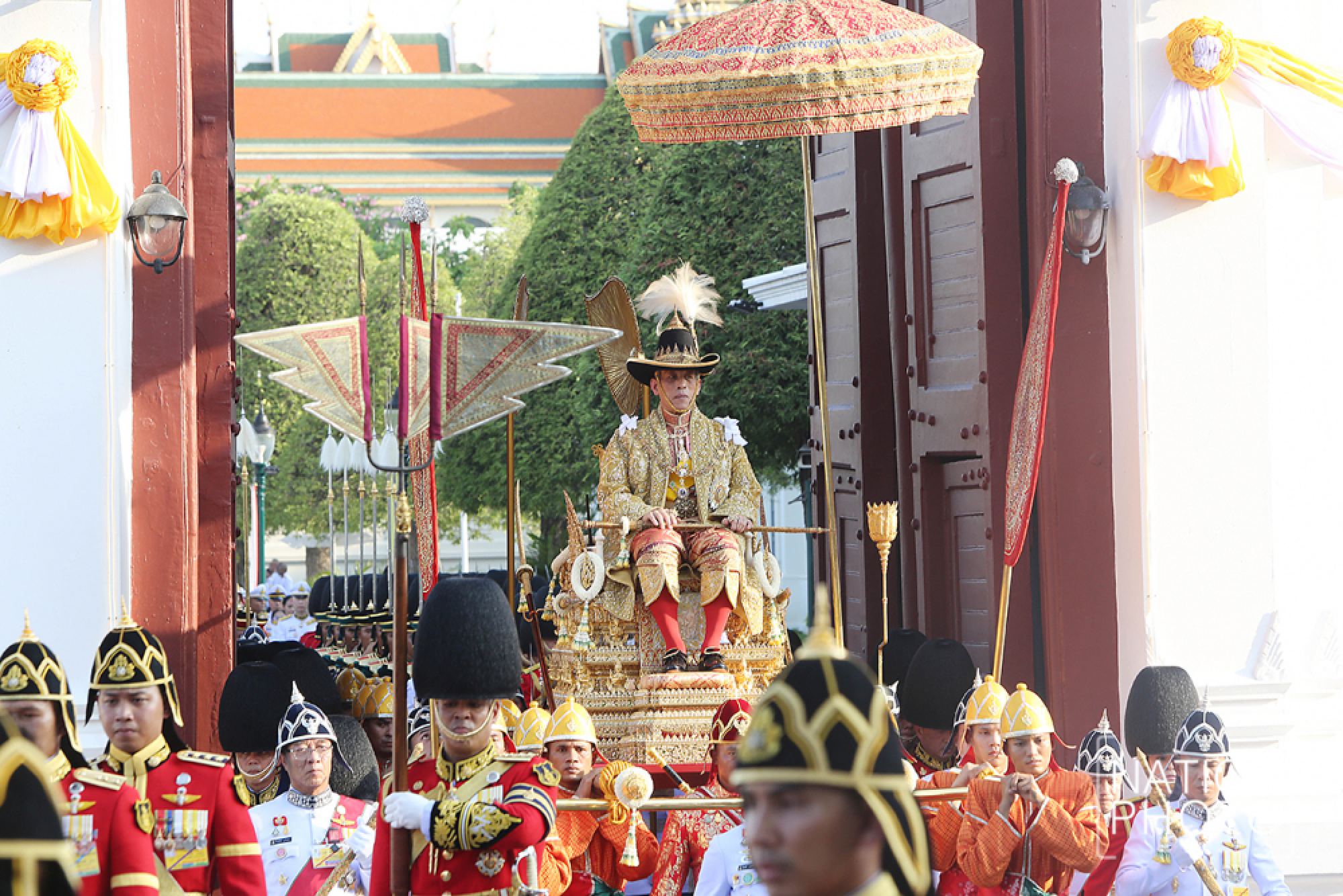 PHOTOS: Post-coronation processions wraps after 7 hours
