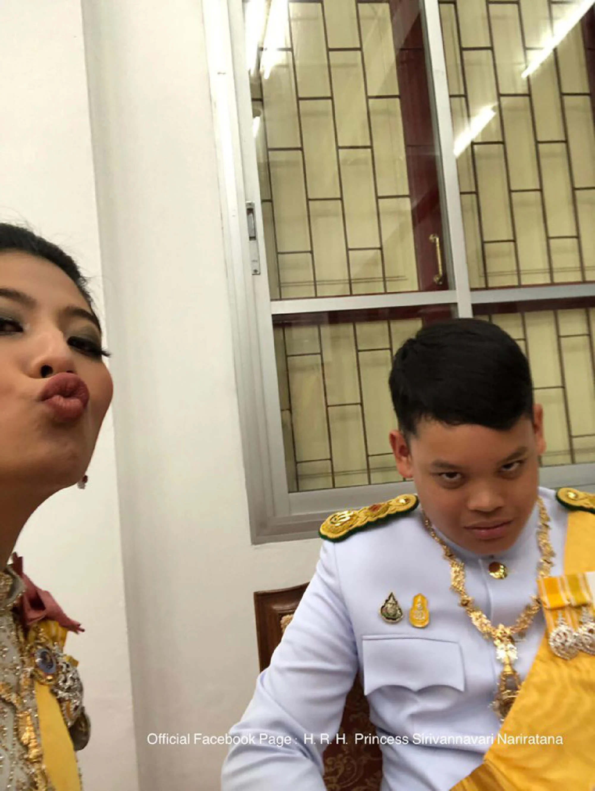 Royal selfie reflects the happy occasion