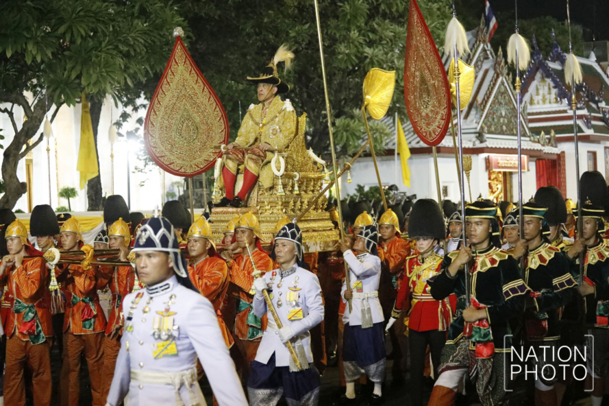 PHOTOS: Post-coronation processions wraps after 7 hours