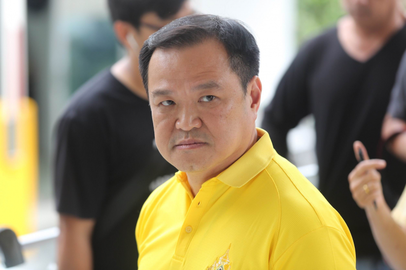 Deputy PrimeMinister and Public Health Minister Anutin Charnvirakul