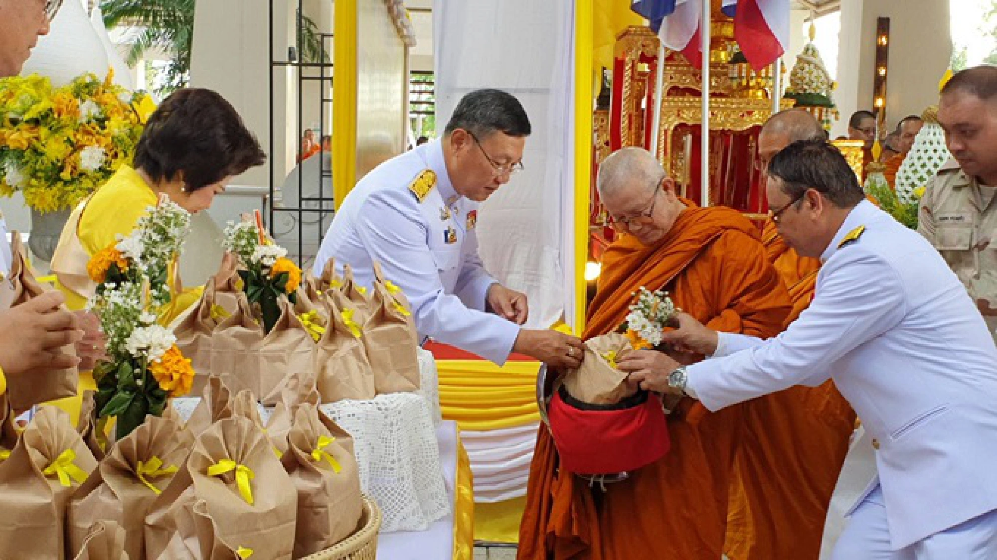 PM leads nation in offering merit for King’s birthday