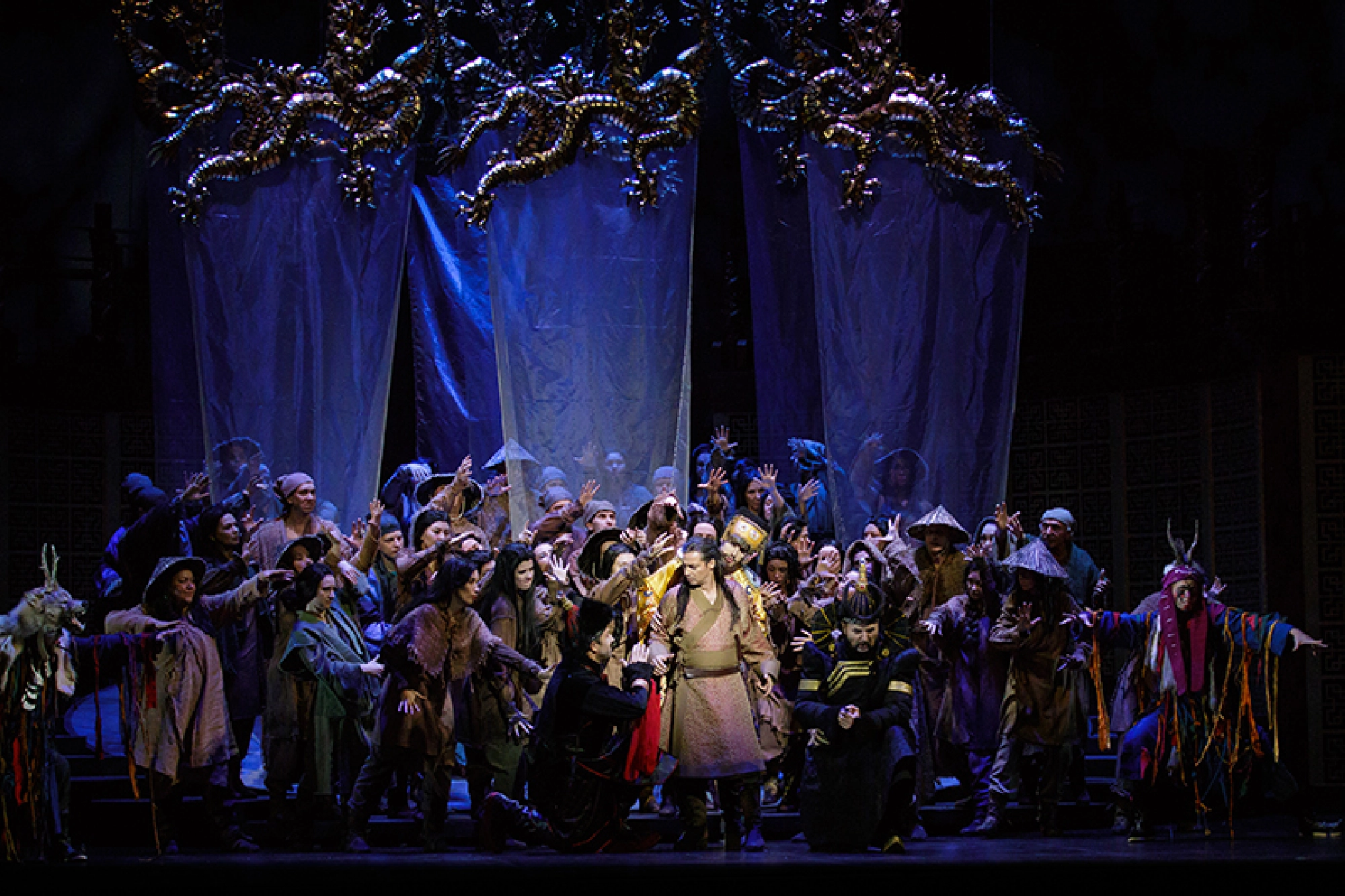 Voices raised in song