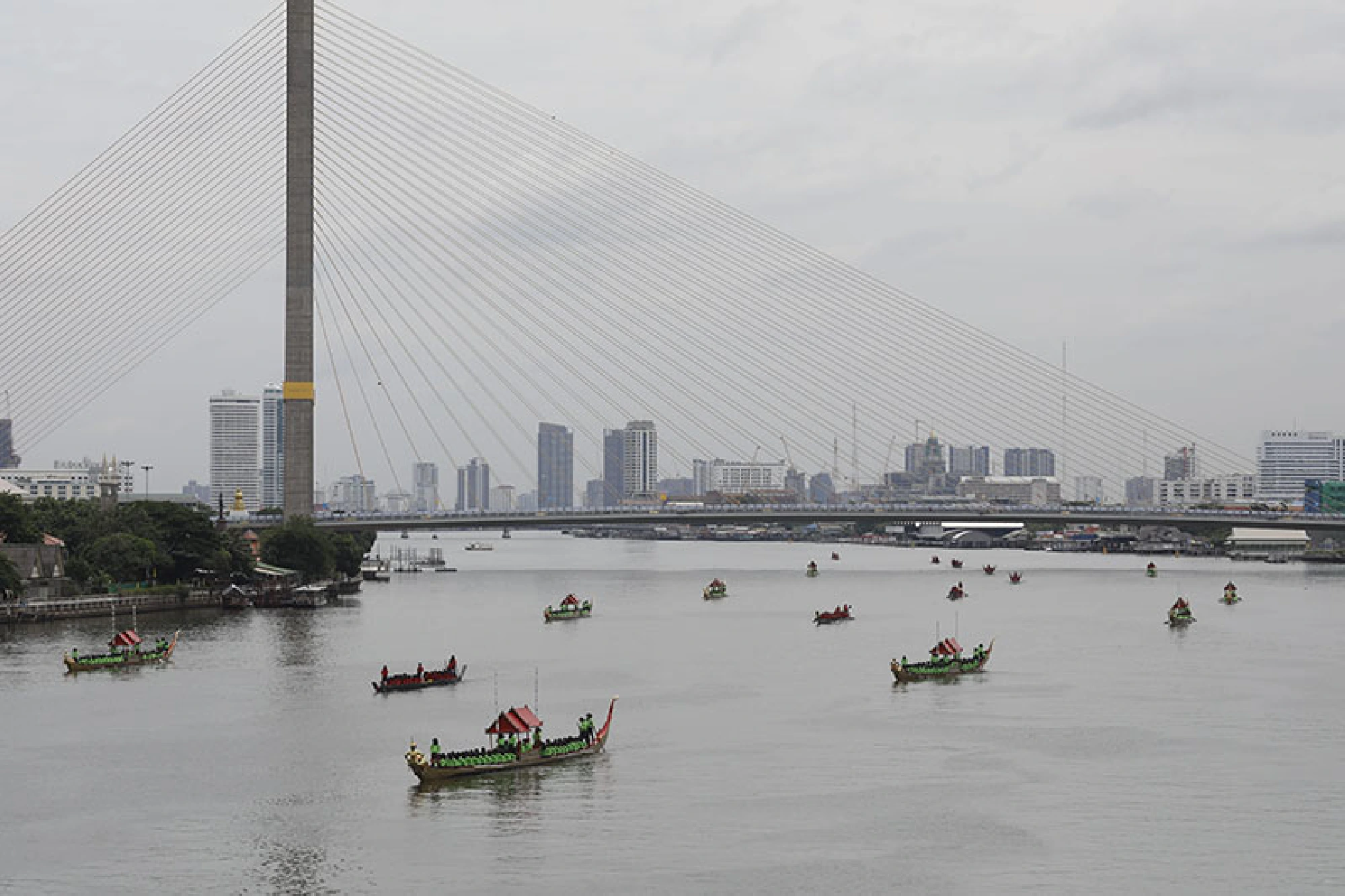Rehearsals continue for magnificent Royal Barge procession