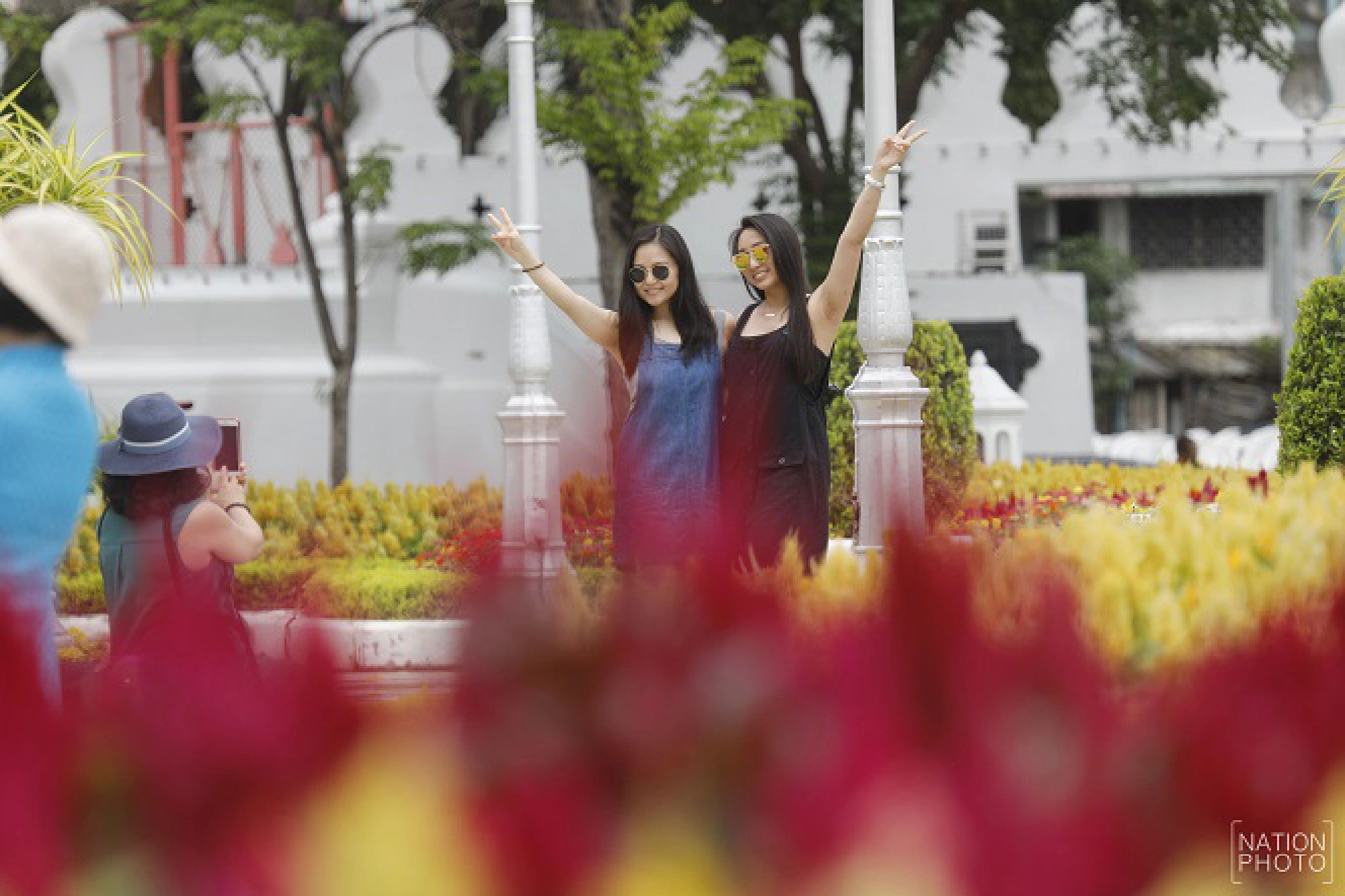 Rajdamnoen Avenue explodes in colour for Queen Mother’s birthday