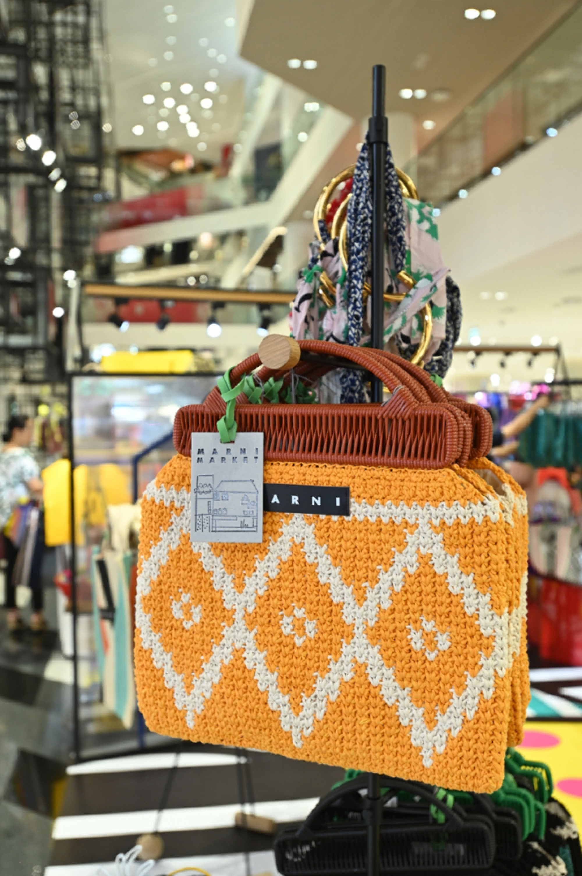 Marni gives playful, vivid boost to shopping at Bangkok pop-up store