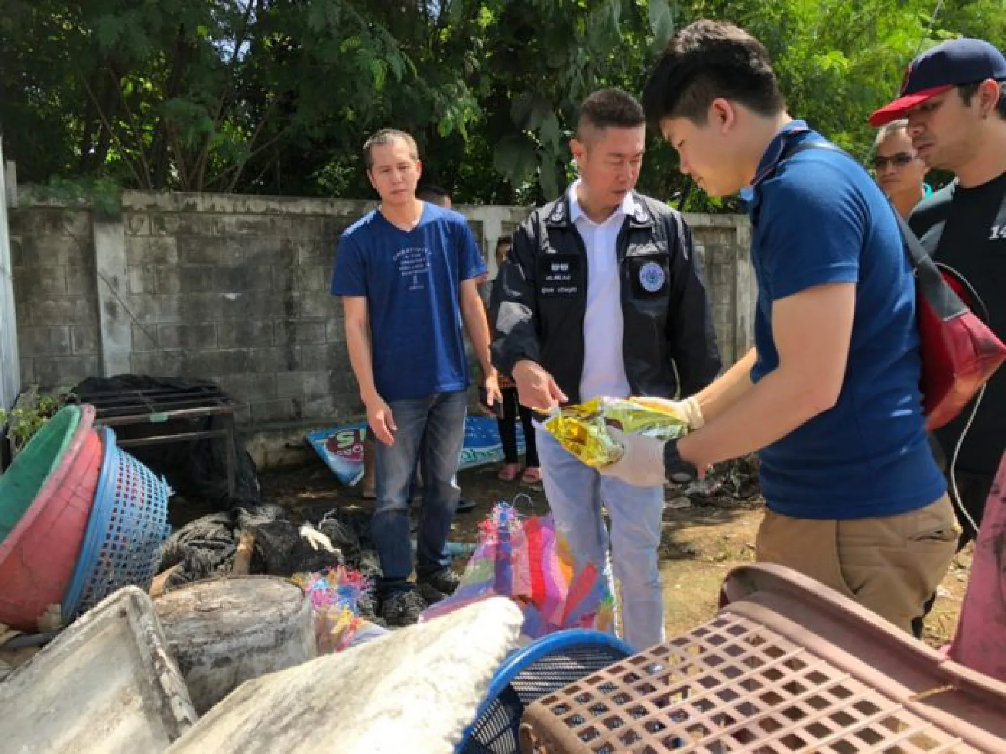 Noodle seller, hubby caught trying to store huge haul of drugs