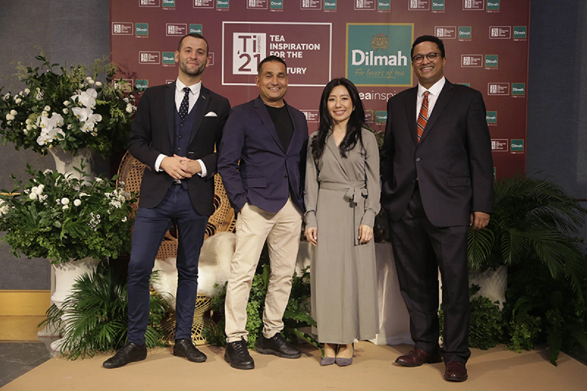 From left, Tomek Malek, Peter Kuruvita, Tasanee Asawagovitwong, and Dilhan C. Fernando