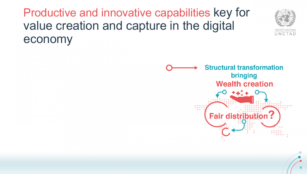 Value in the digital economy data