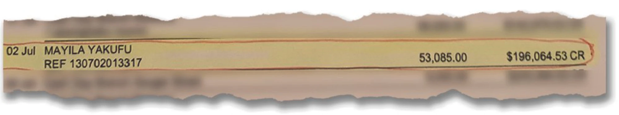 Mayila transferred her parents’ savings in three installments in 2013 so that the couple could buy a house in Australia. Her relatives believe the charges against her are related to this action. CREDIT: Family photo