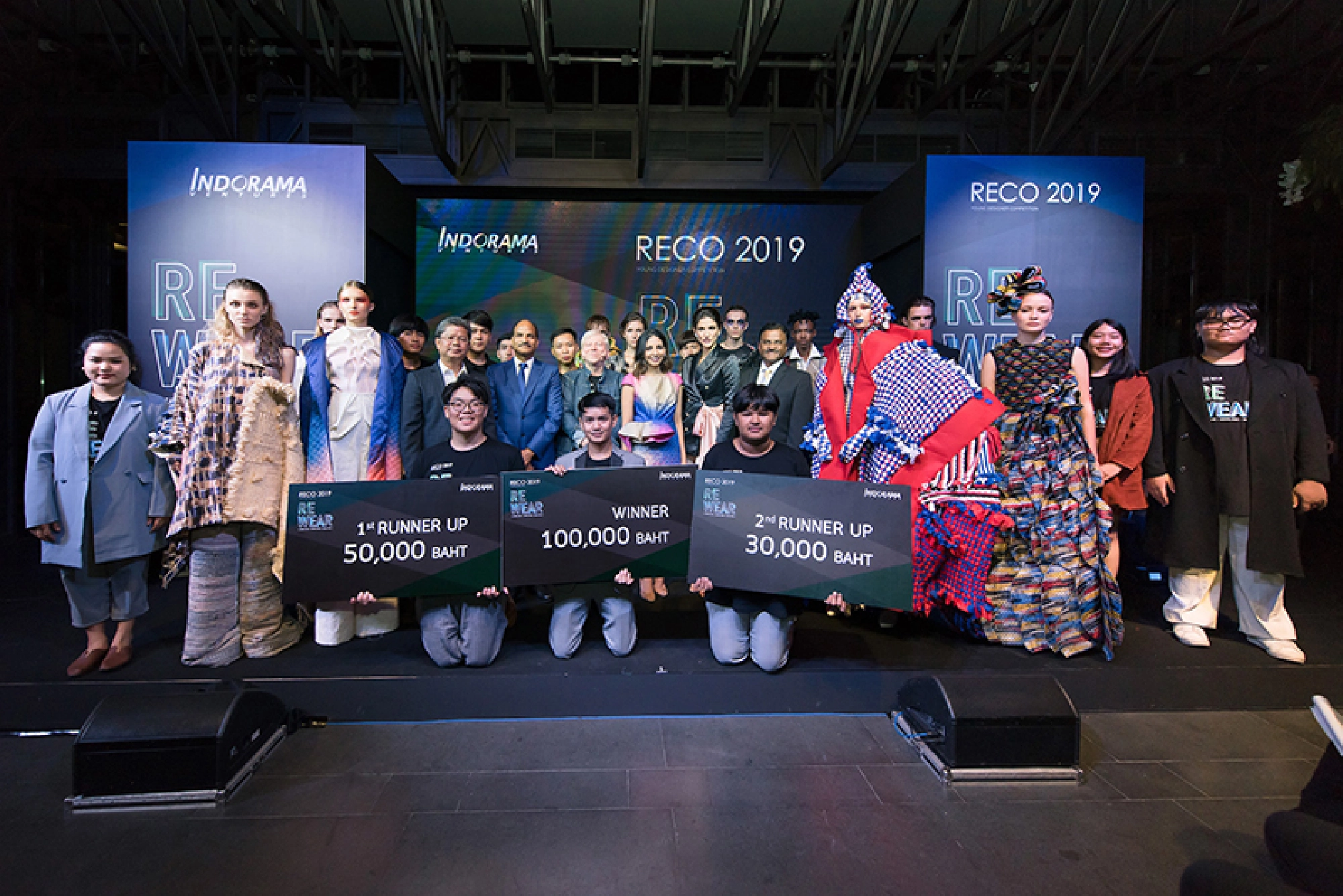 Talented designer draws on creatures caught in fishing nets for his prize-winning collection 